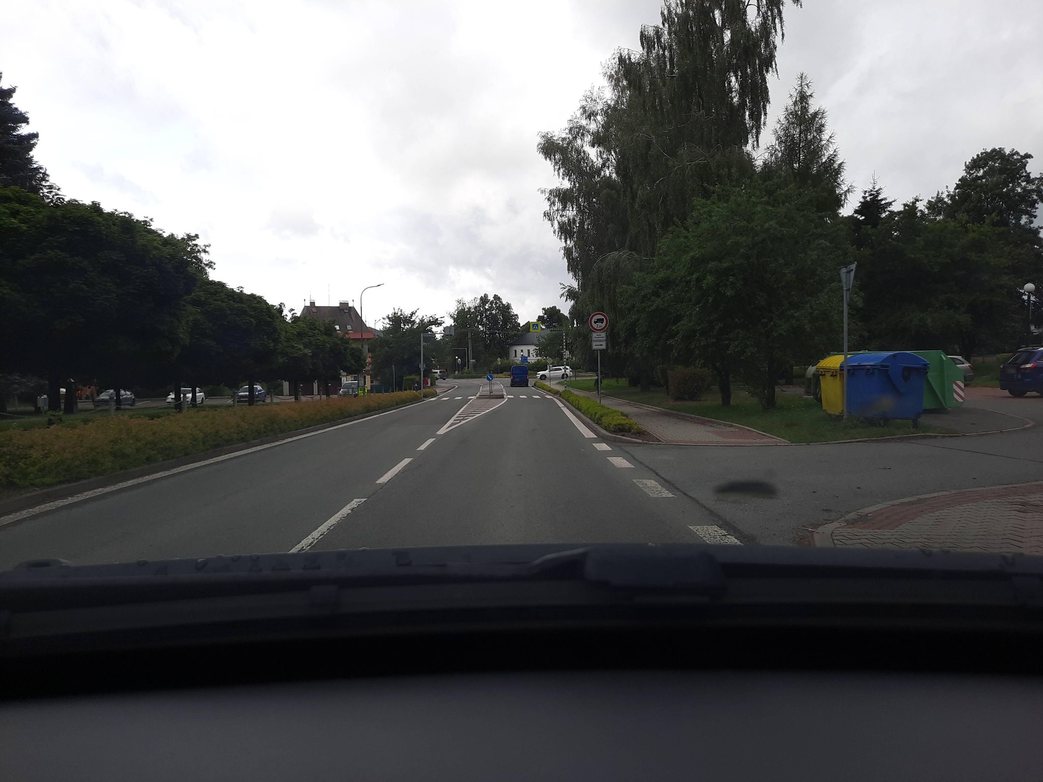 Street view of Králíky