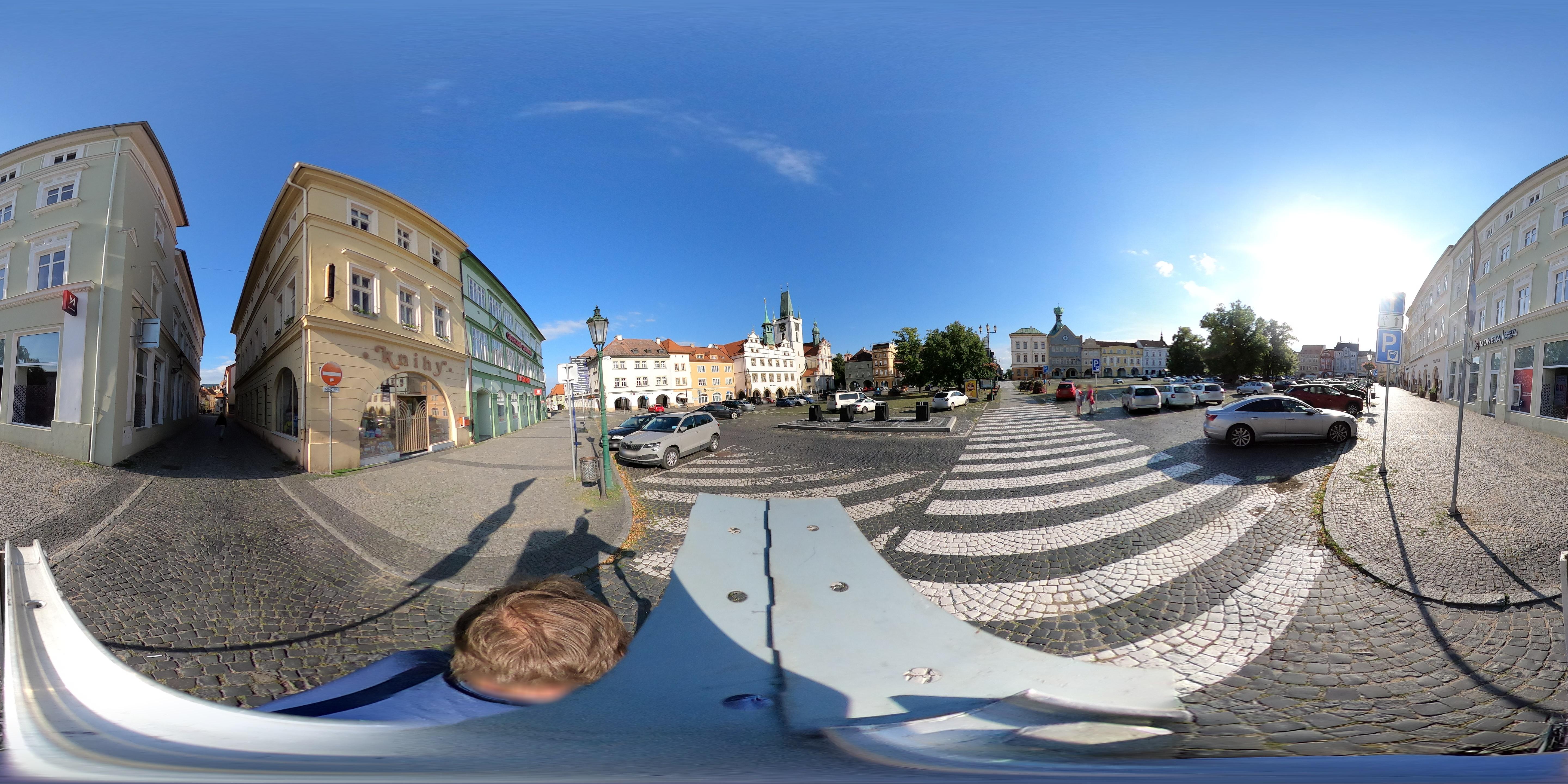 Street view of Litoměřice