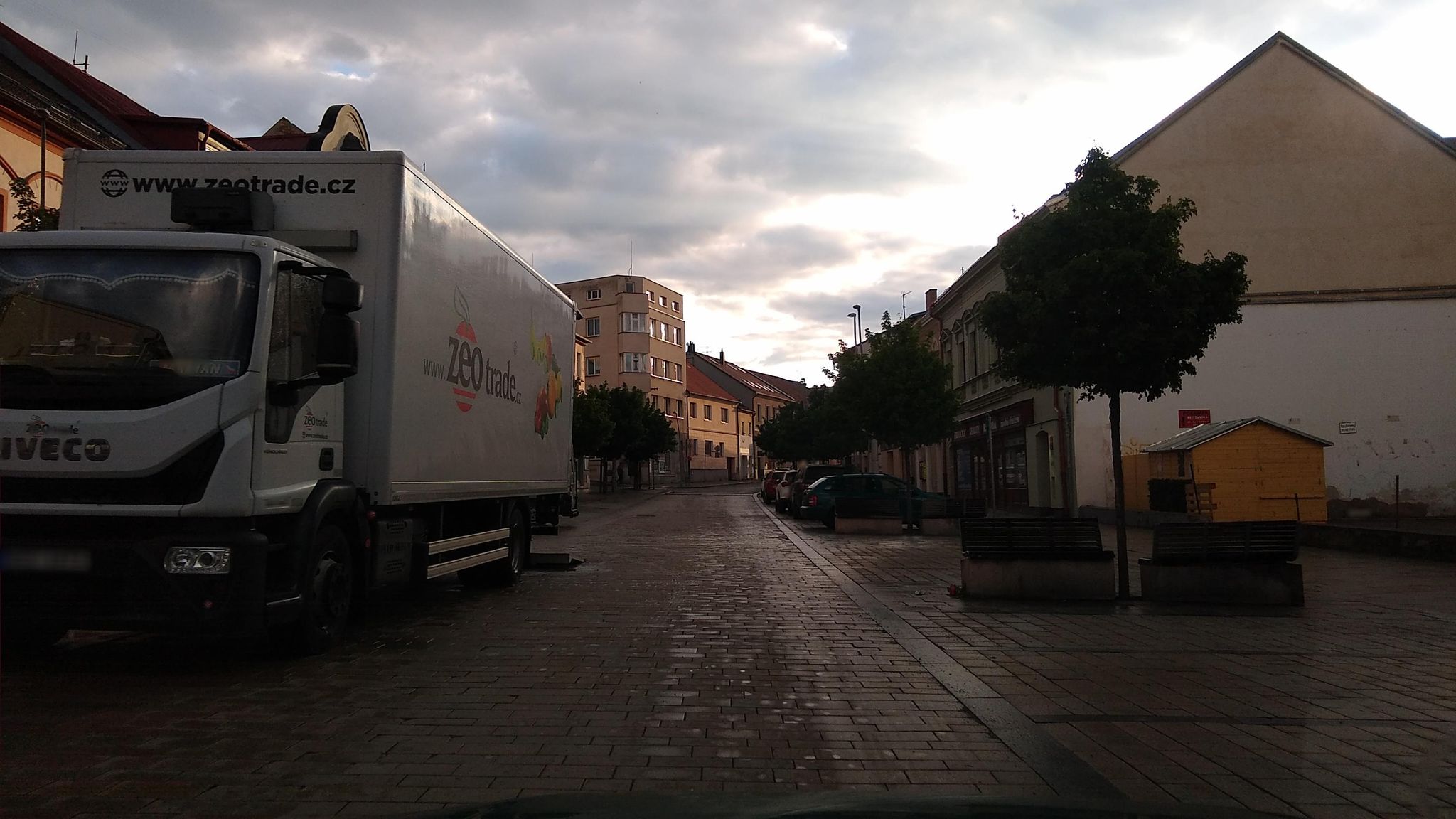 Street view of Strakonice