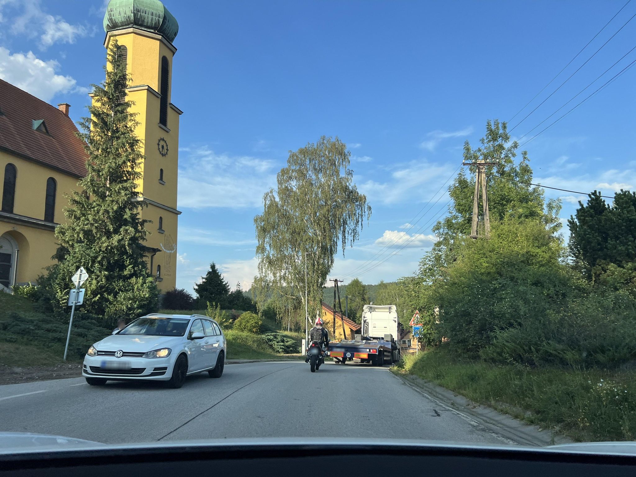 Street view of Větřní