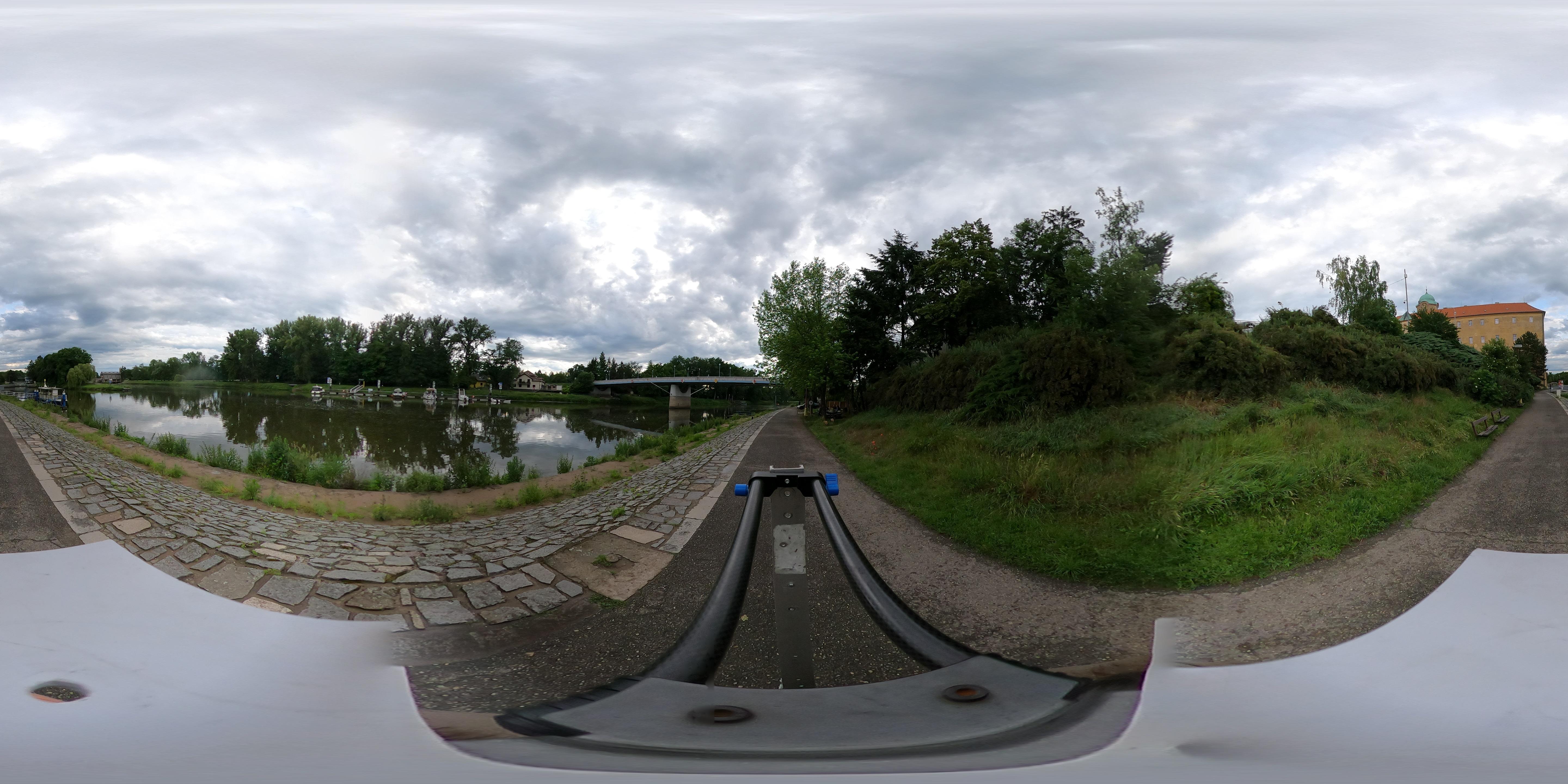 Street view of Poděbrady