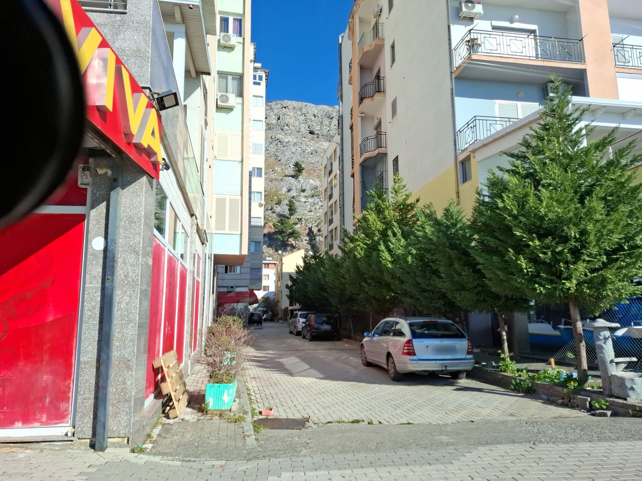 Street view of Shëngjin