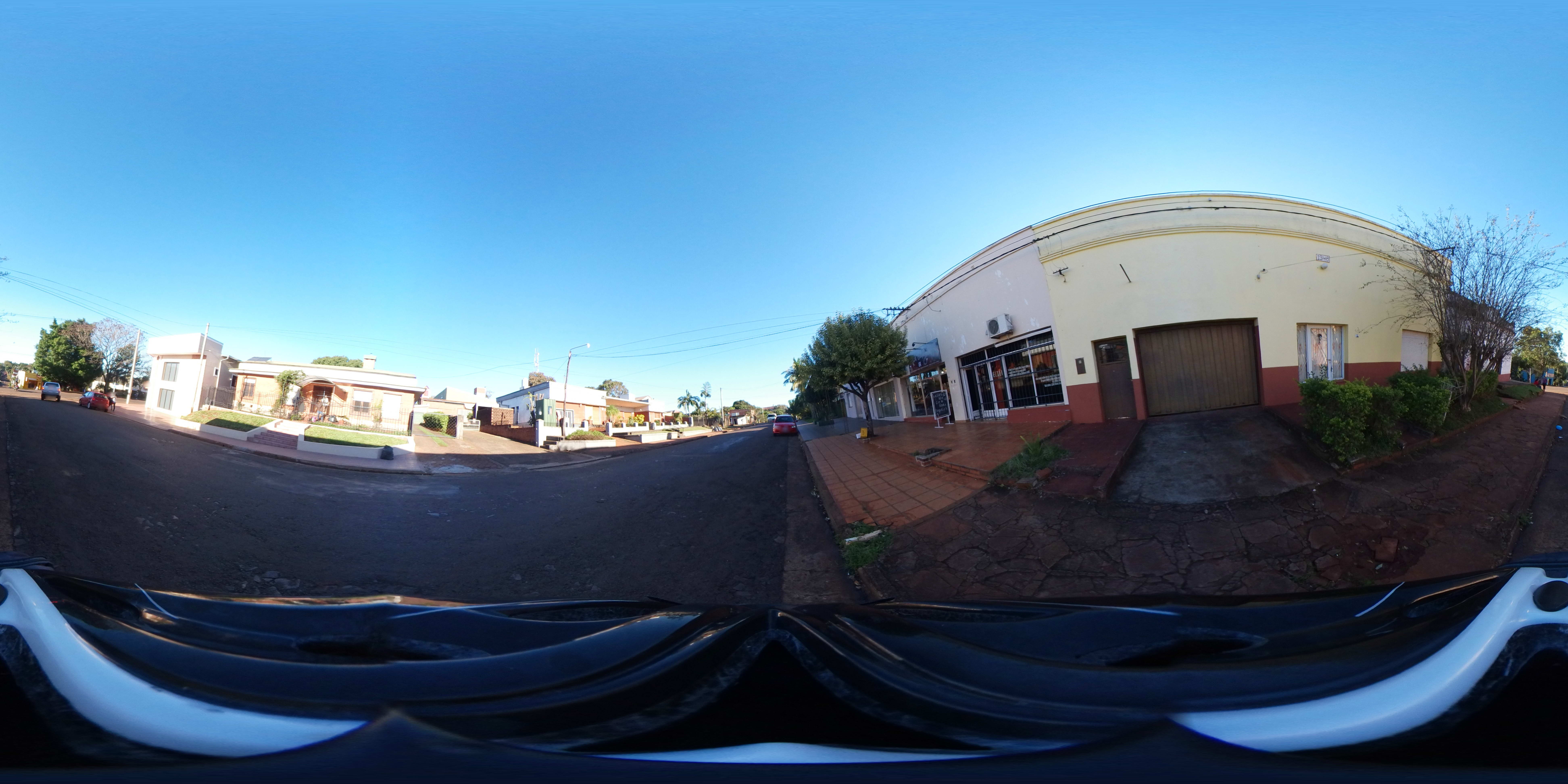 Street view of Leandro N. Alem