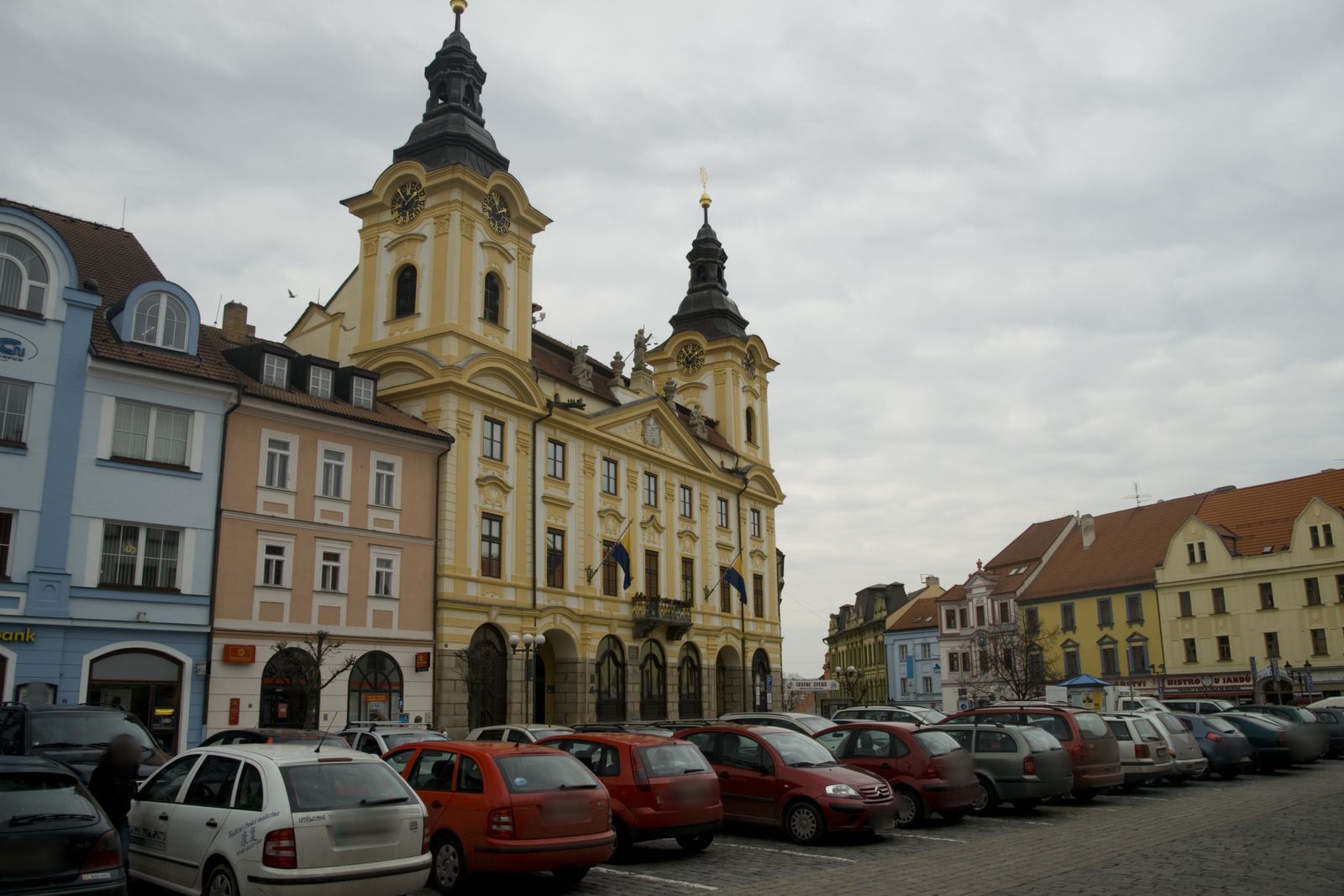 Street view of Písek