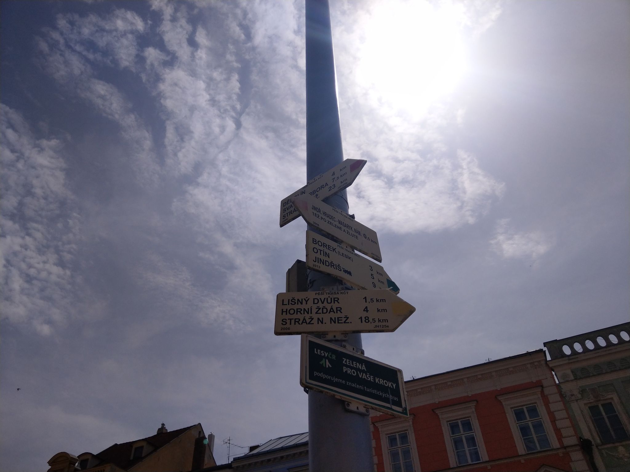 Street view of Jindřichův Hradec