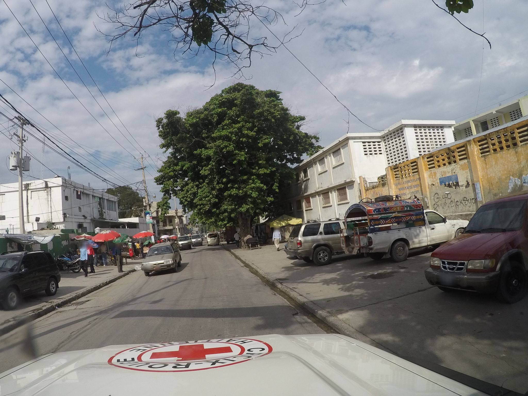 Street view of Port-au-Prince