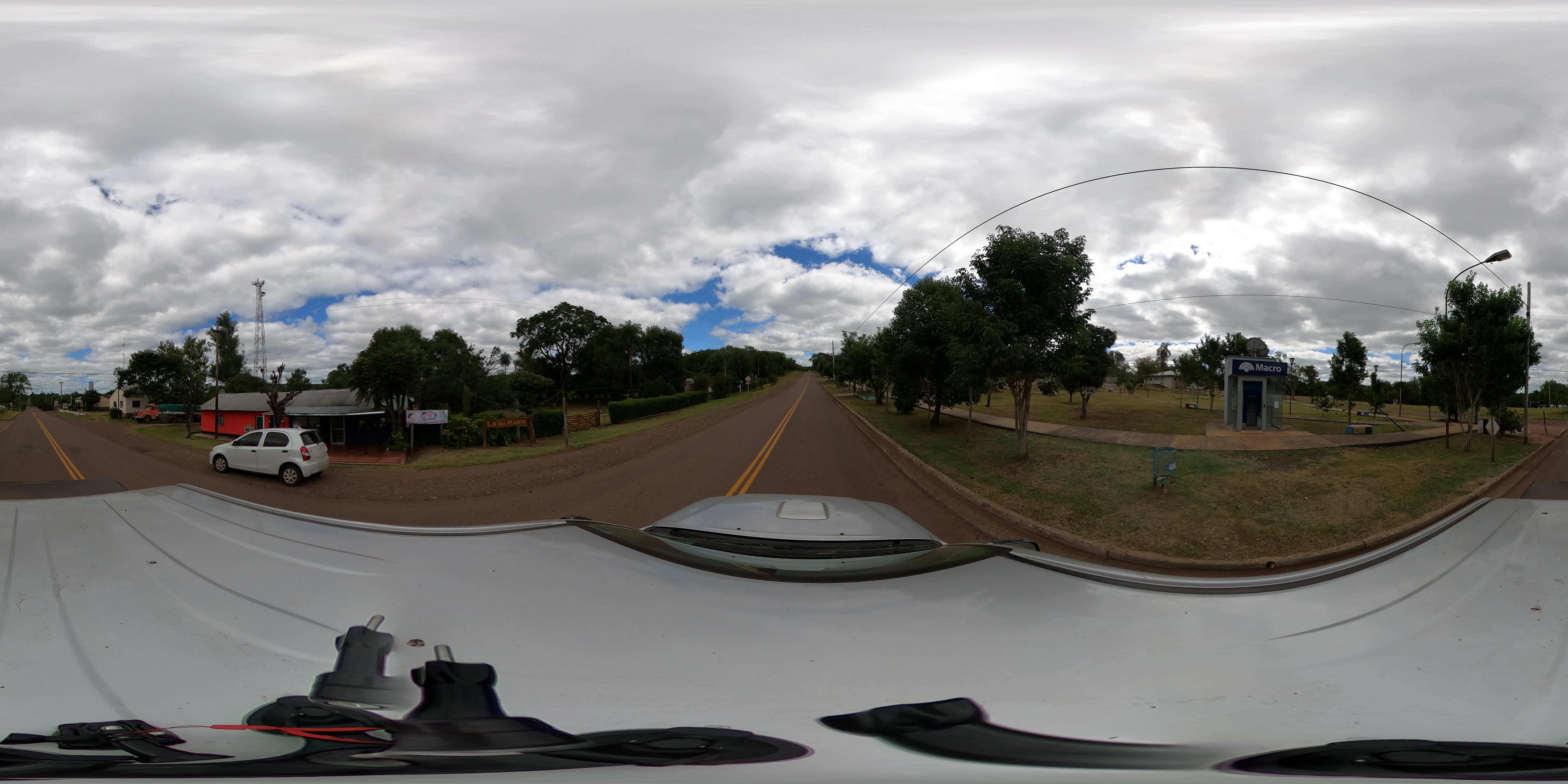 Street view of Cerro Corá
