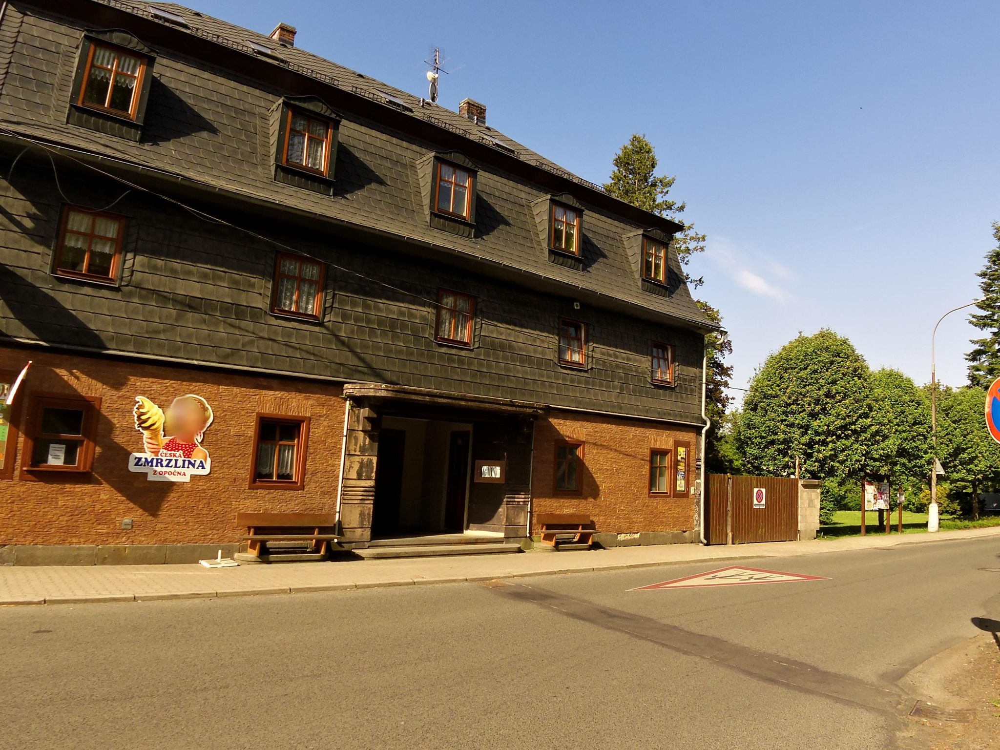 Street view of Mikulášovice