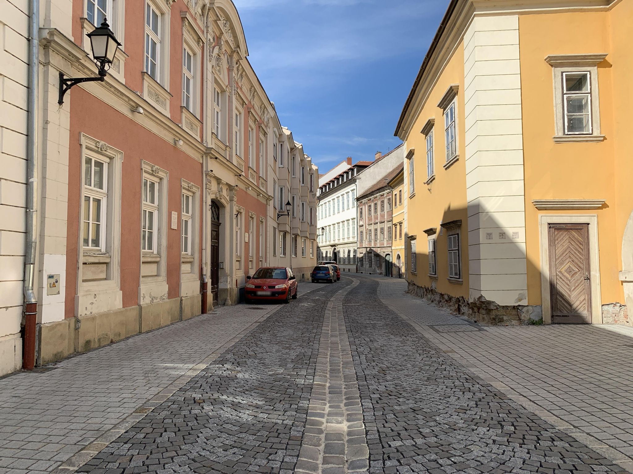 Street view of Sopron