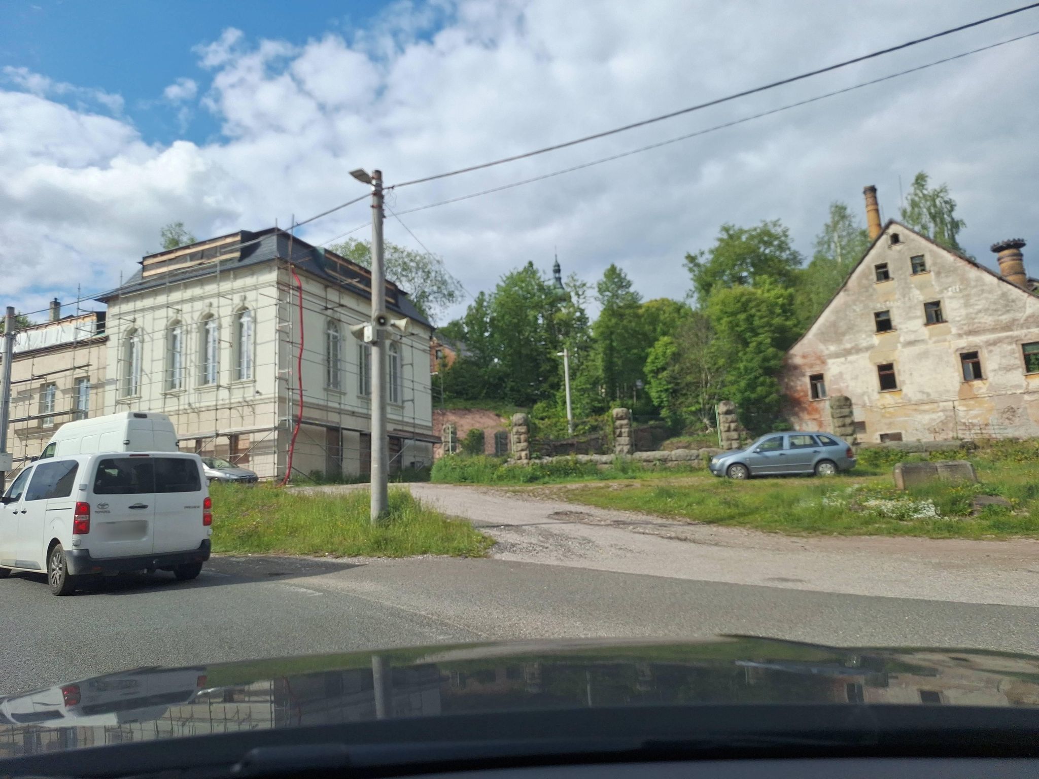 Street view of Rudník