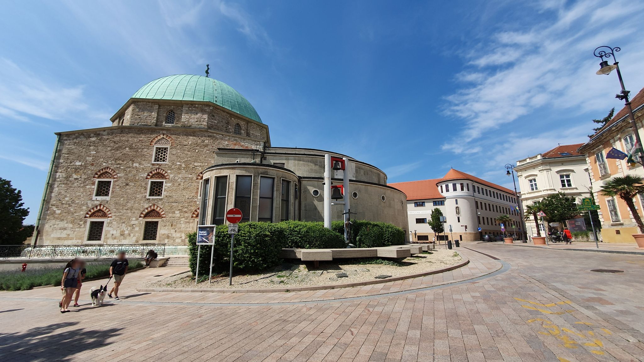 Street view of Pécs