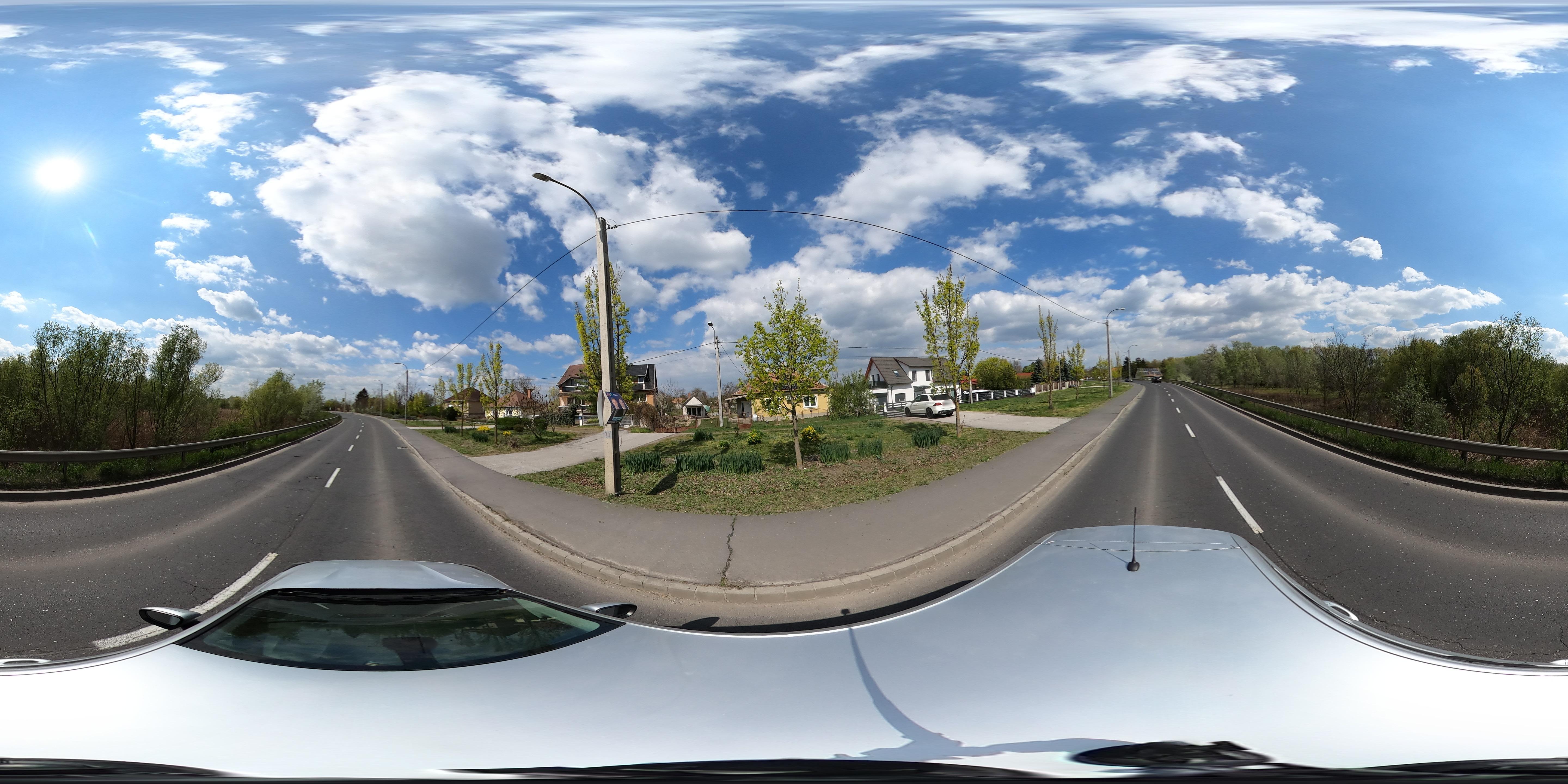 Street view of Poroszló