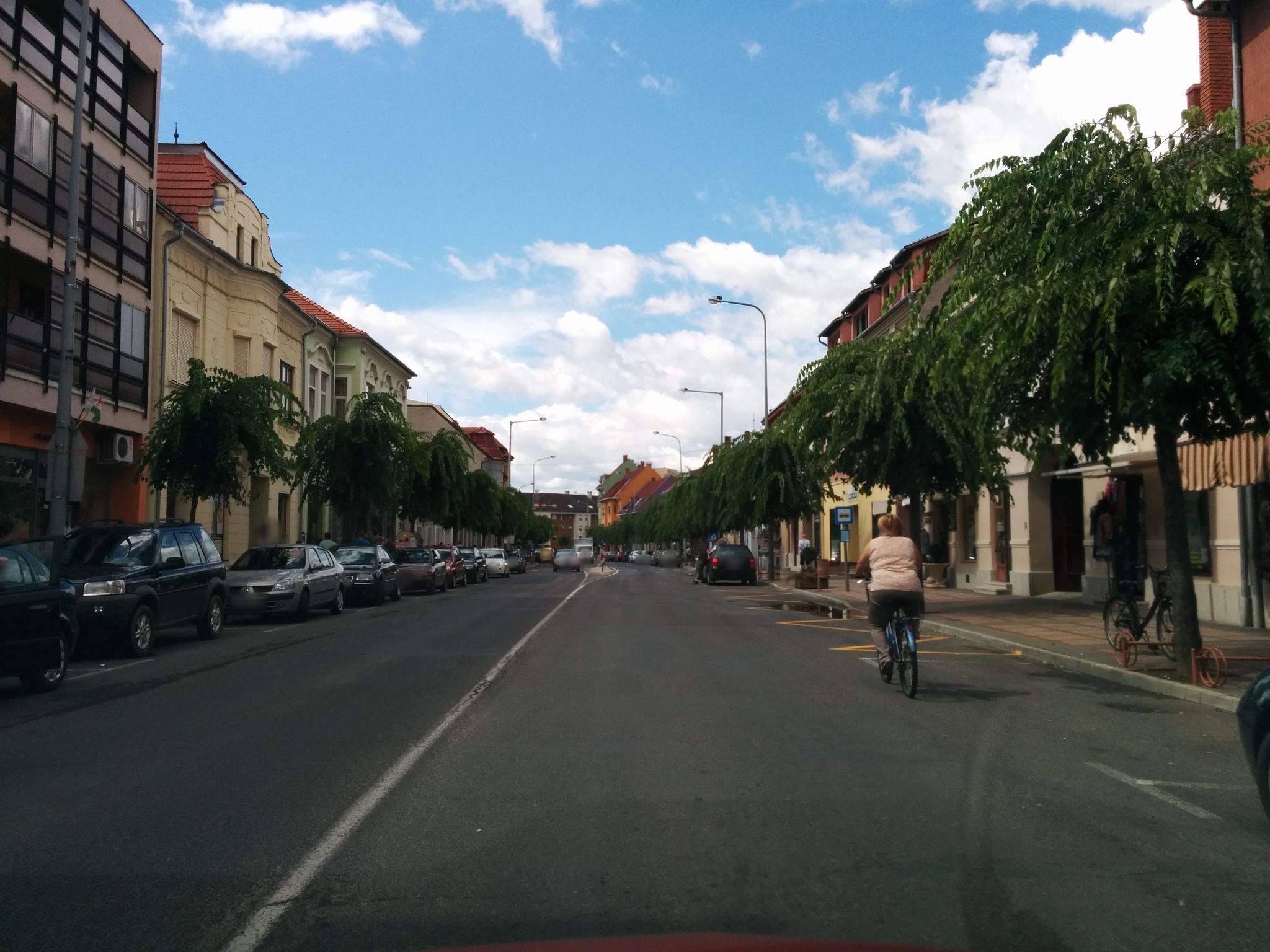 Street view of Sárvár