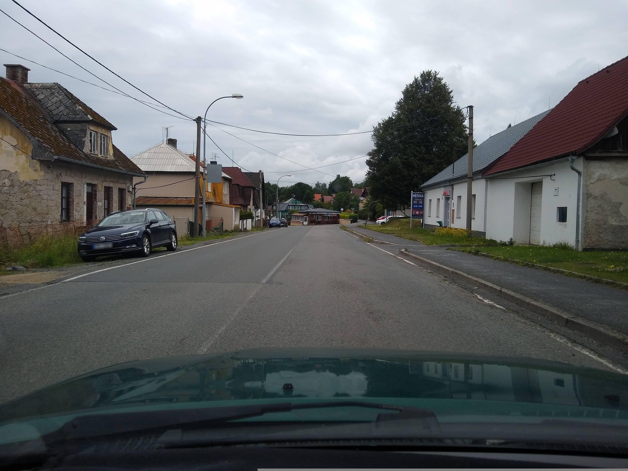 Street view of Přimda