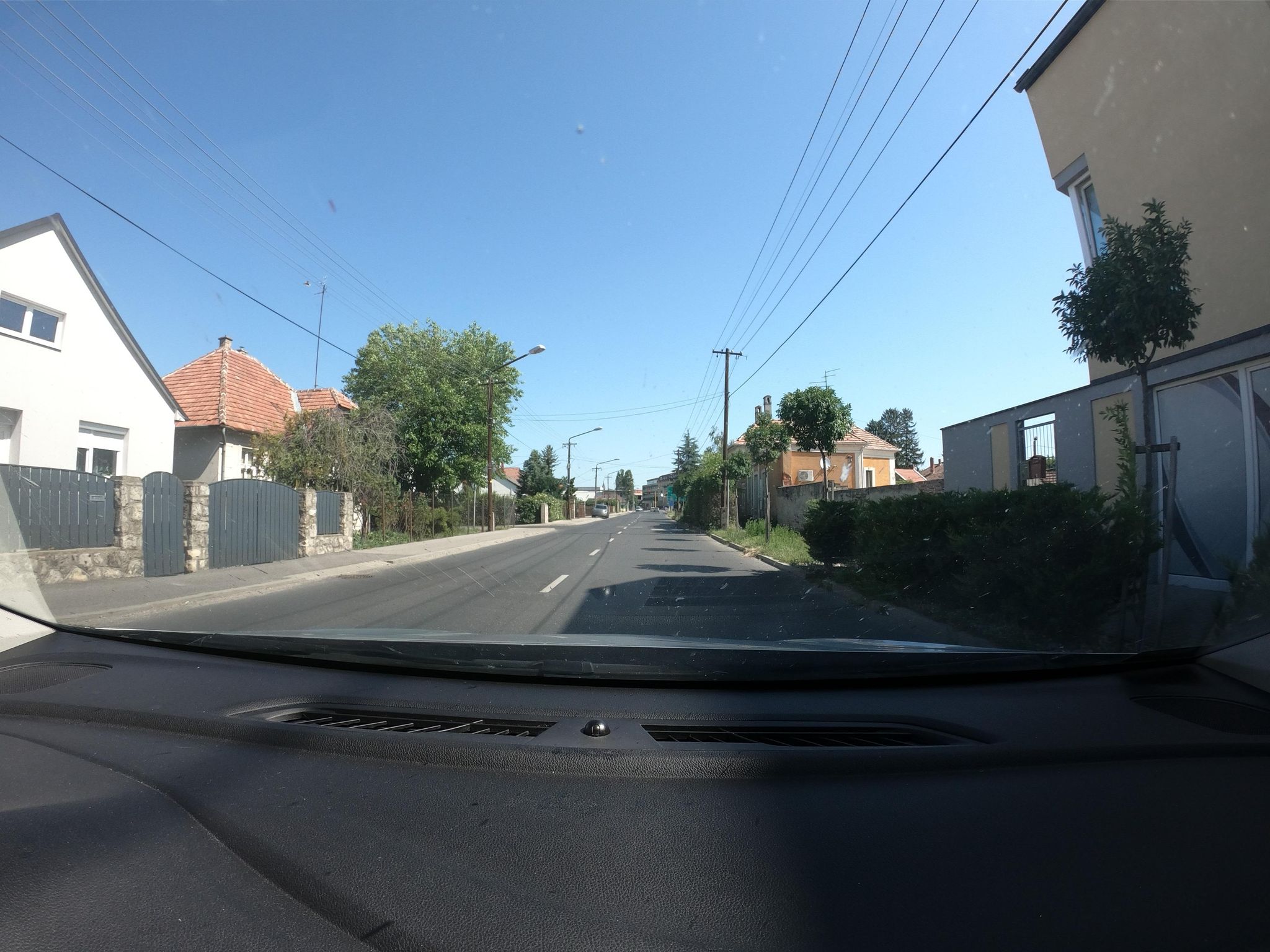 Street view of Mosonmagyaróvár