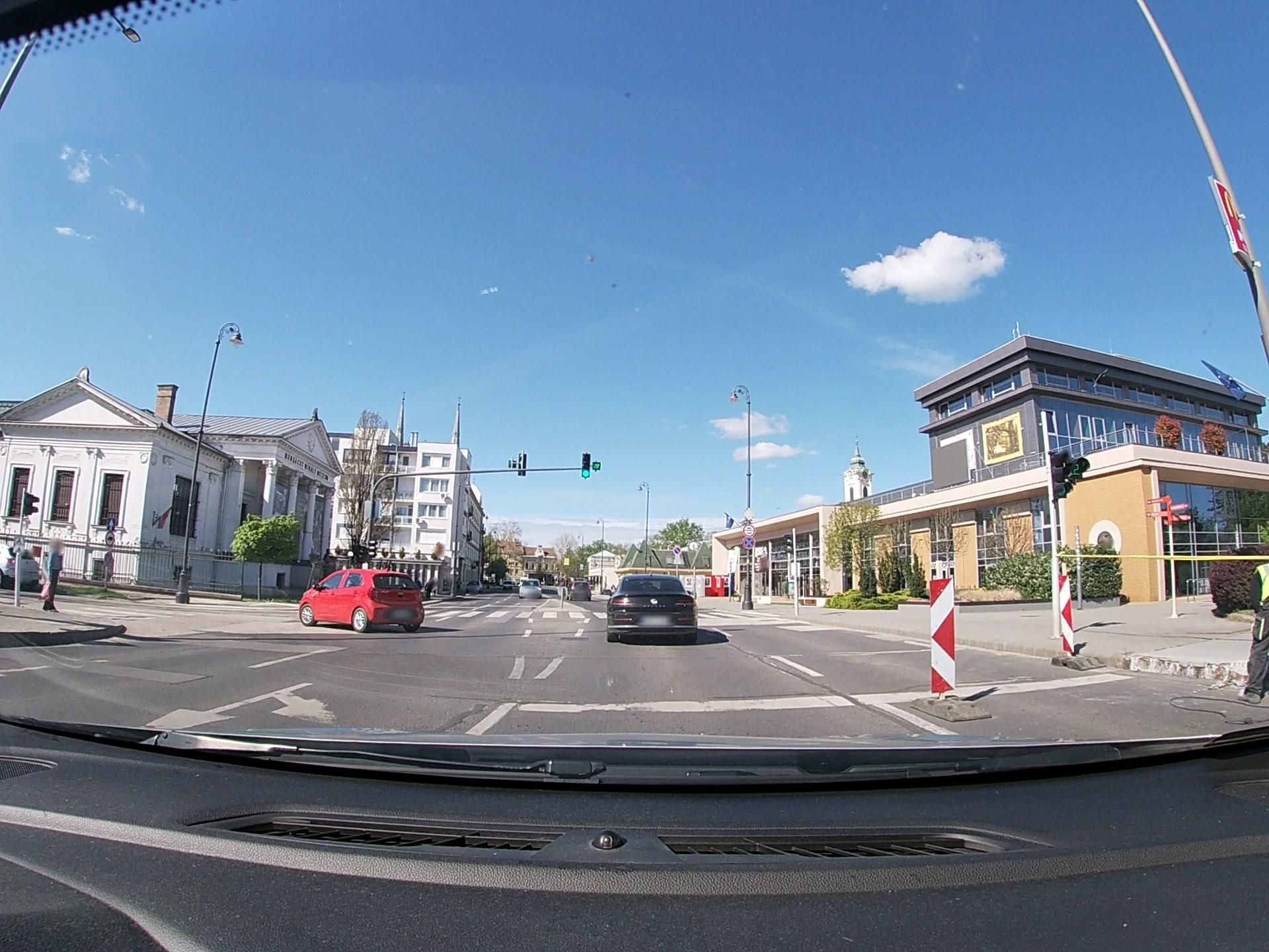 Street view of Békéscsaba