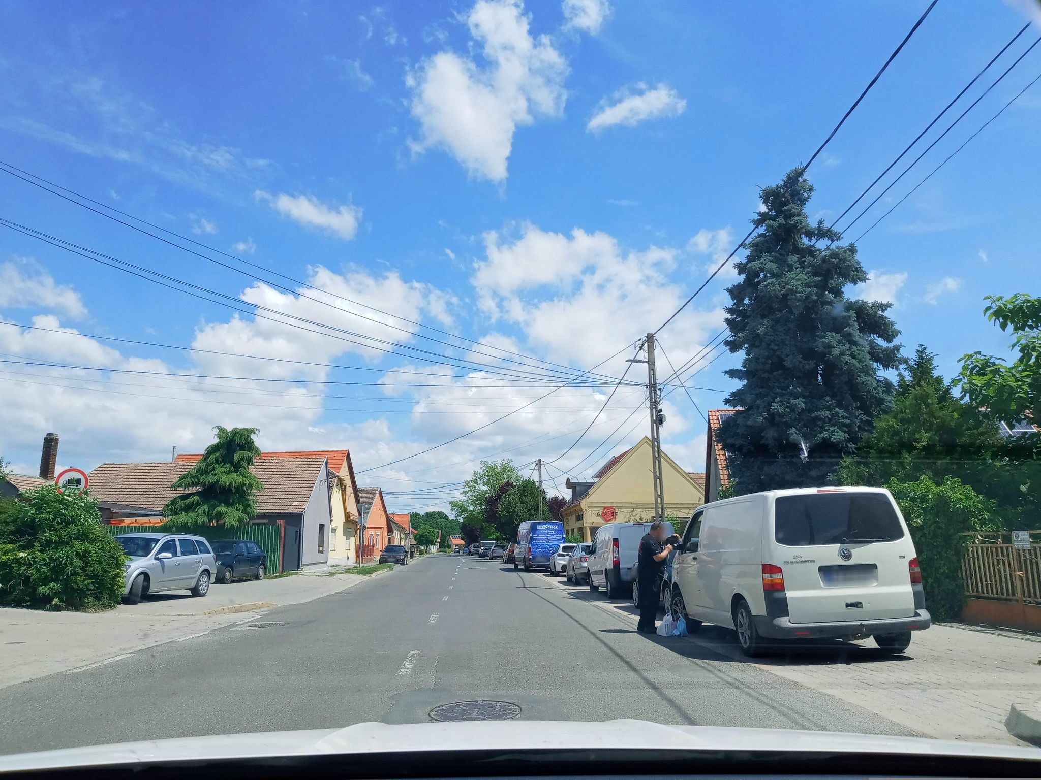 Street view of Villány