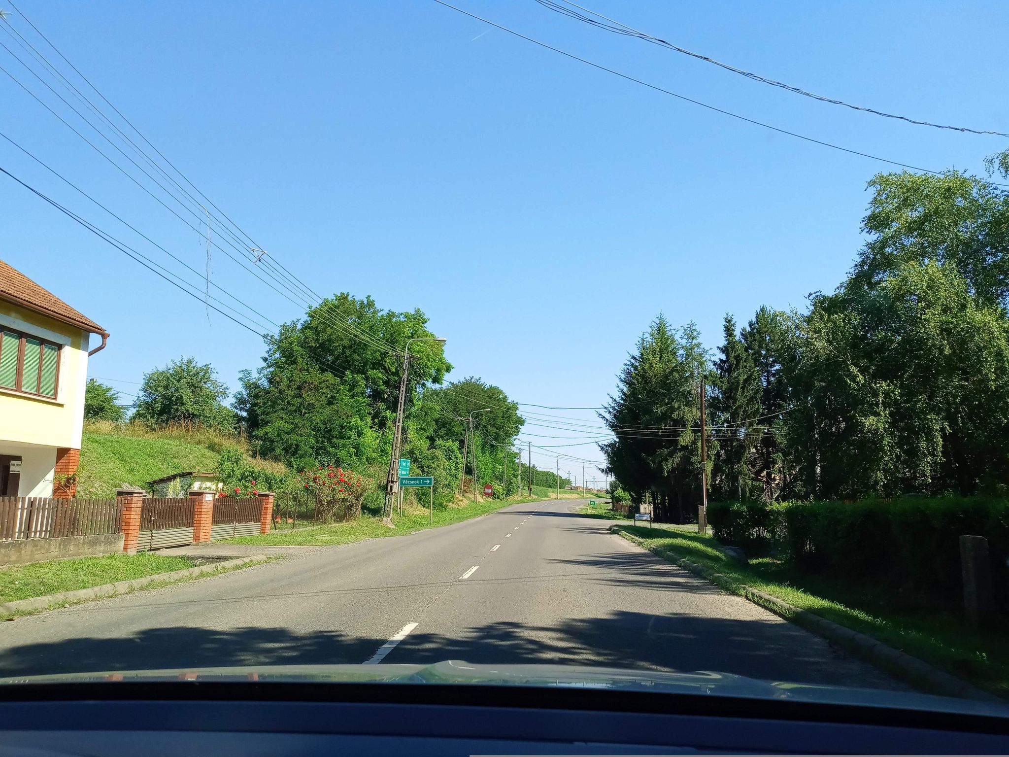 Street view of Sásd
