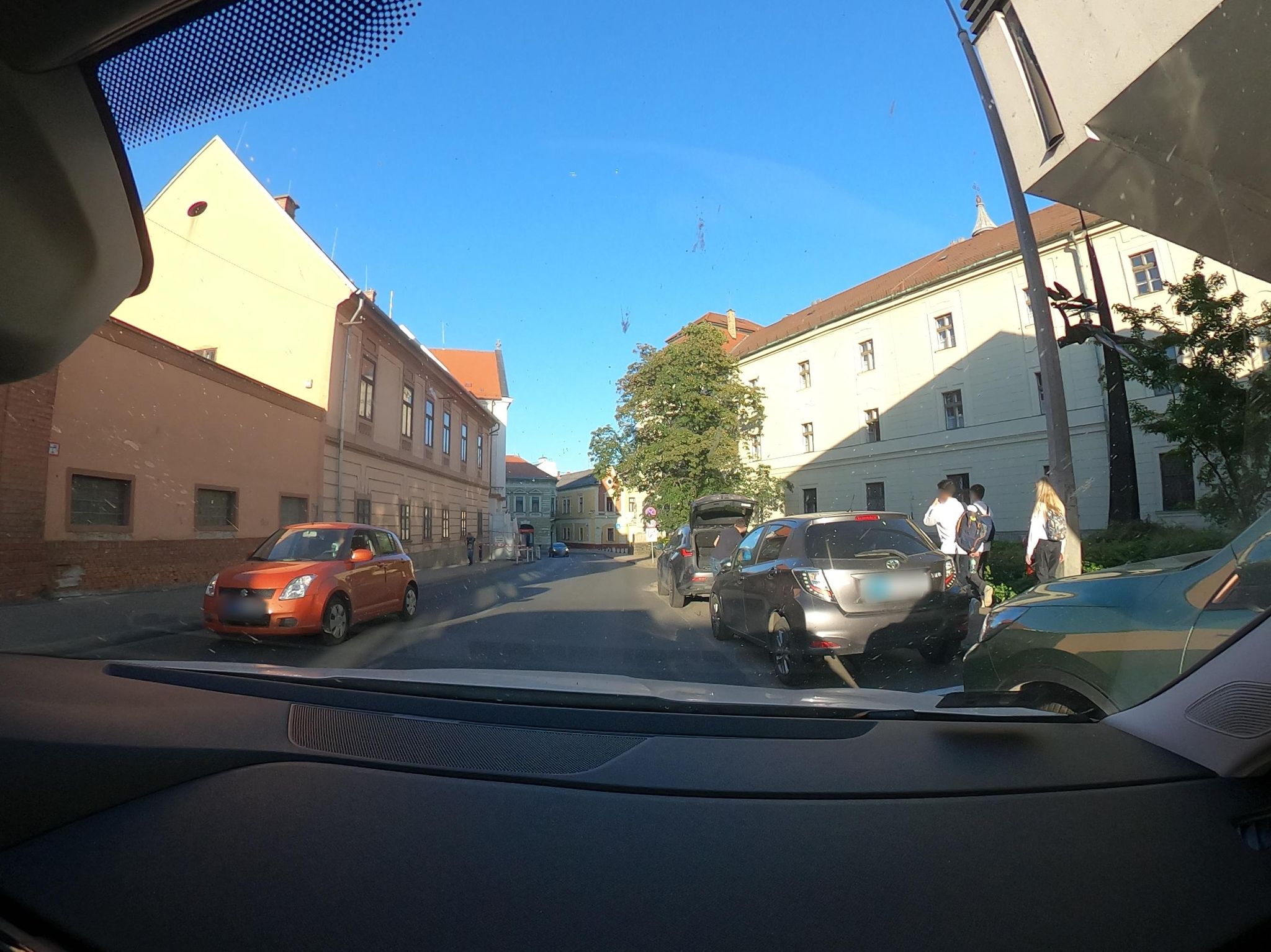 Street view of Eger