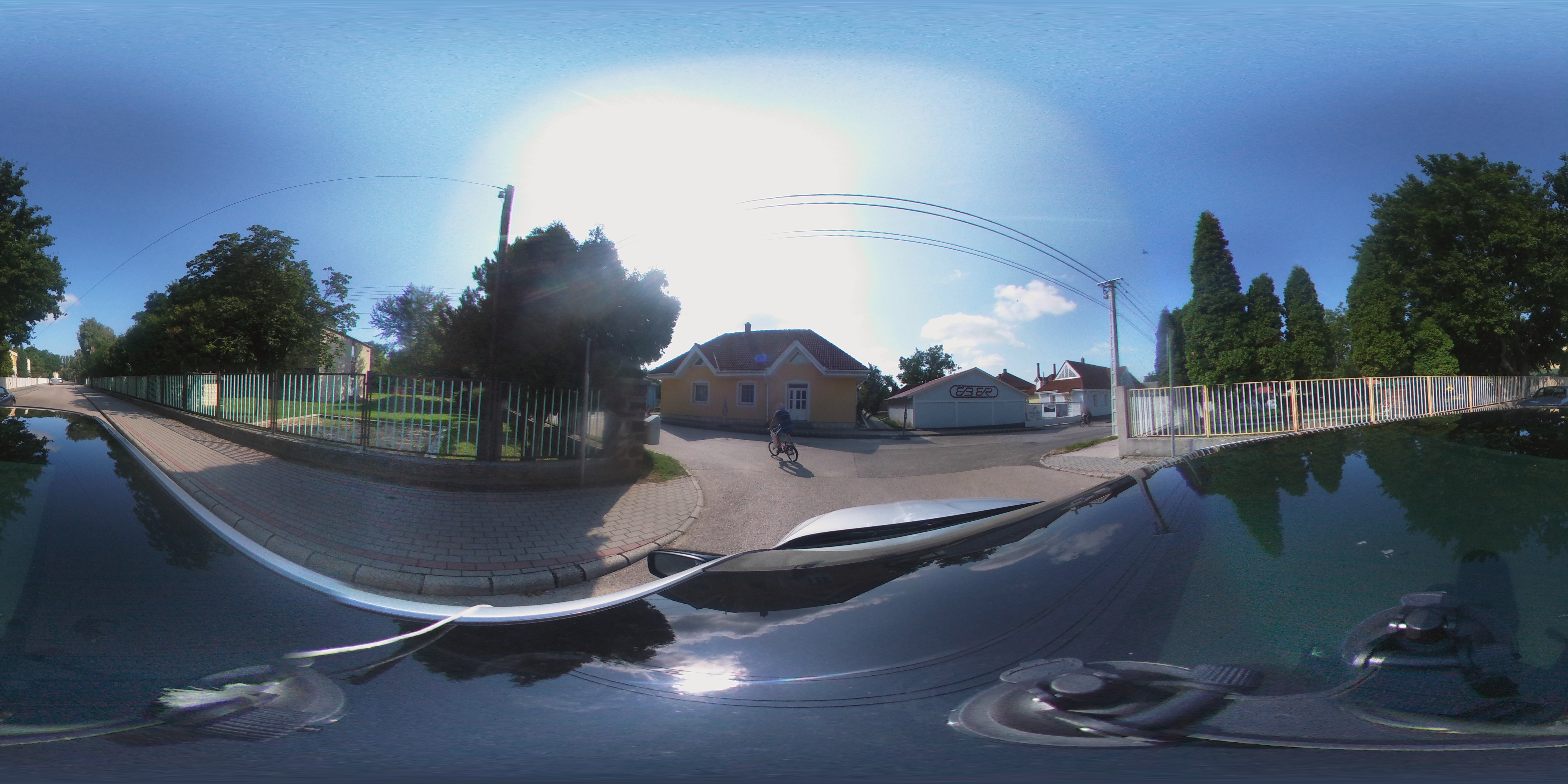 Street view of Ajka