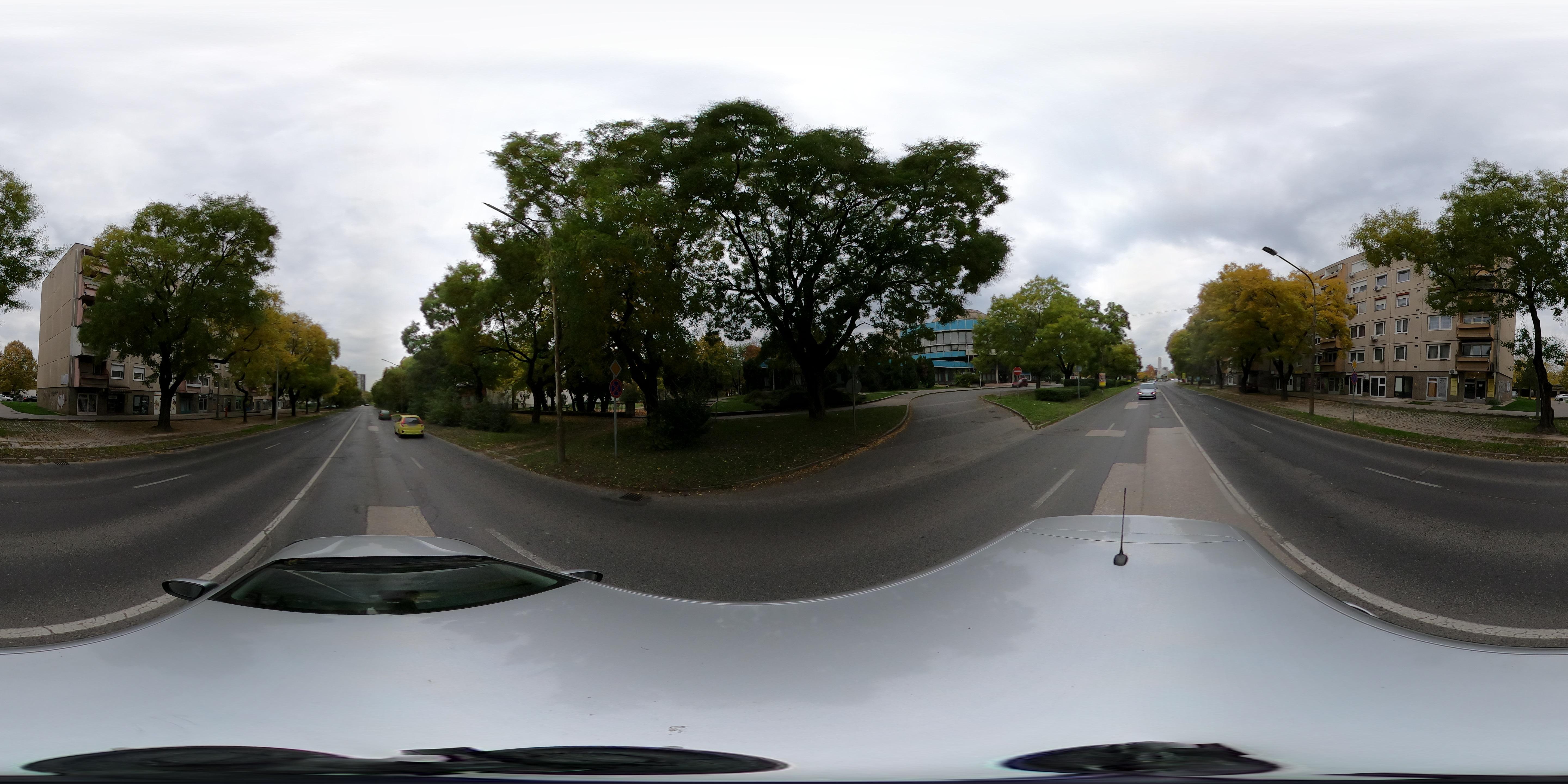 Street view of Vác