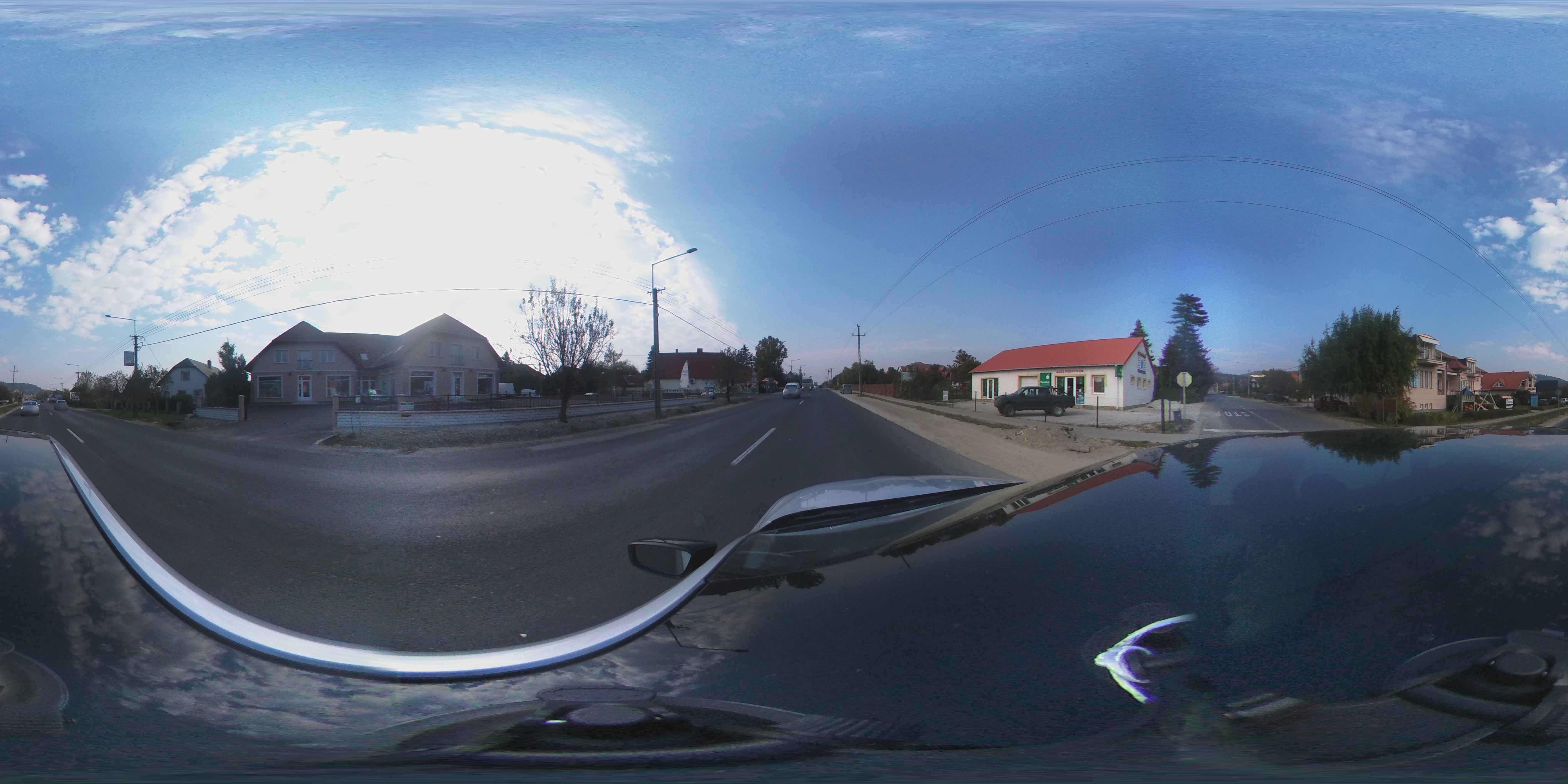 Street view of Gyenesdiás