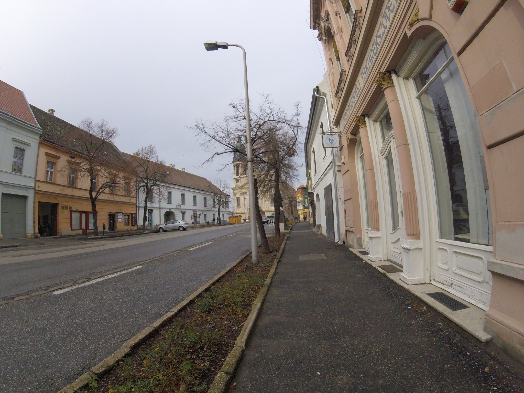 Street view of Pápa