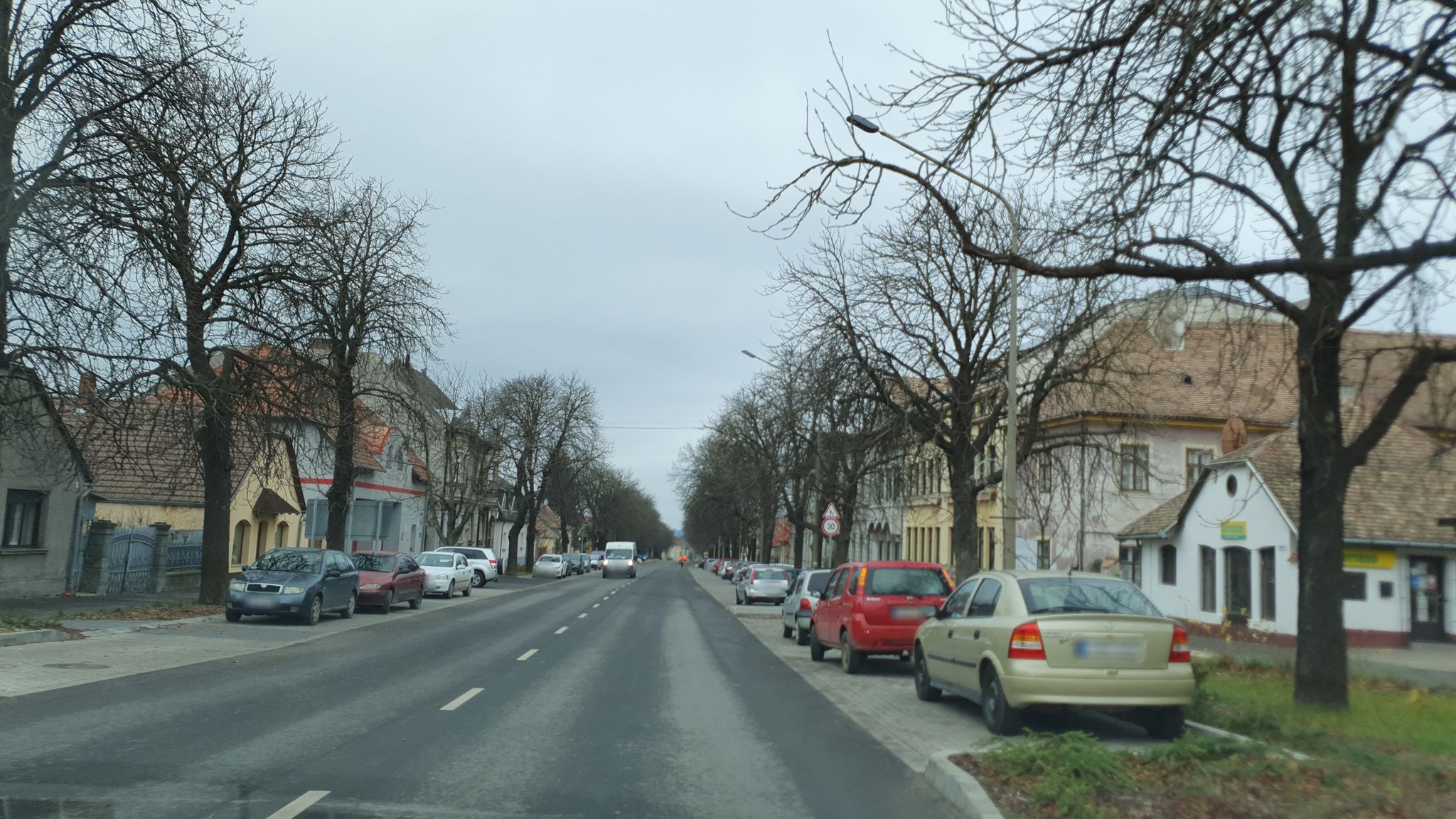 Street view of Sümeg