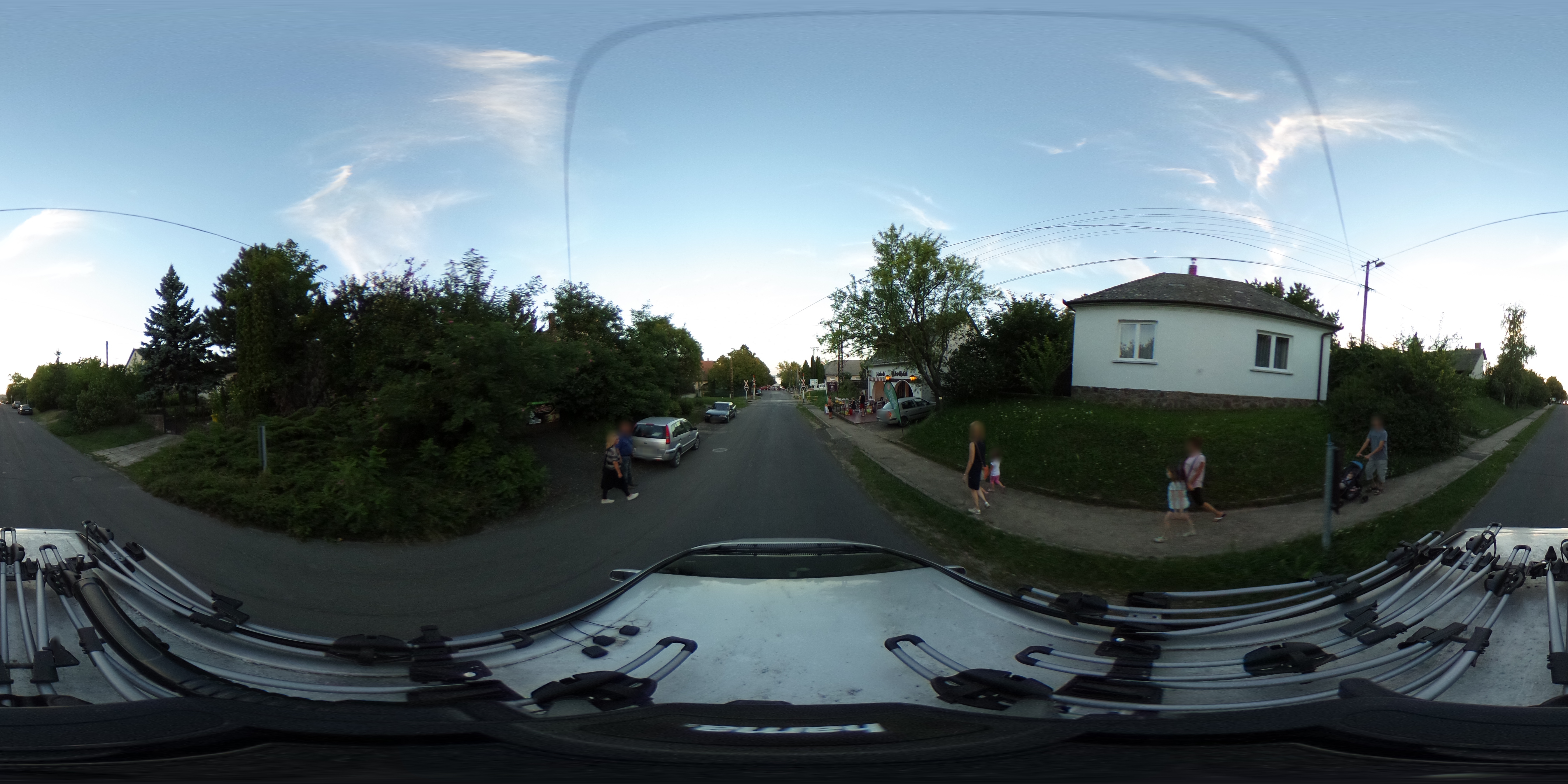 Street view of Zánka