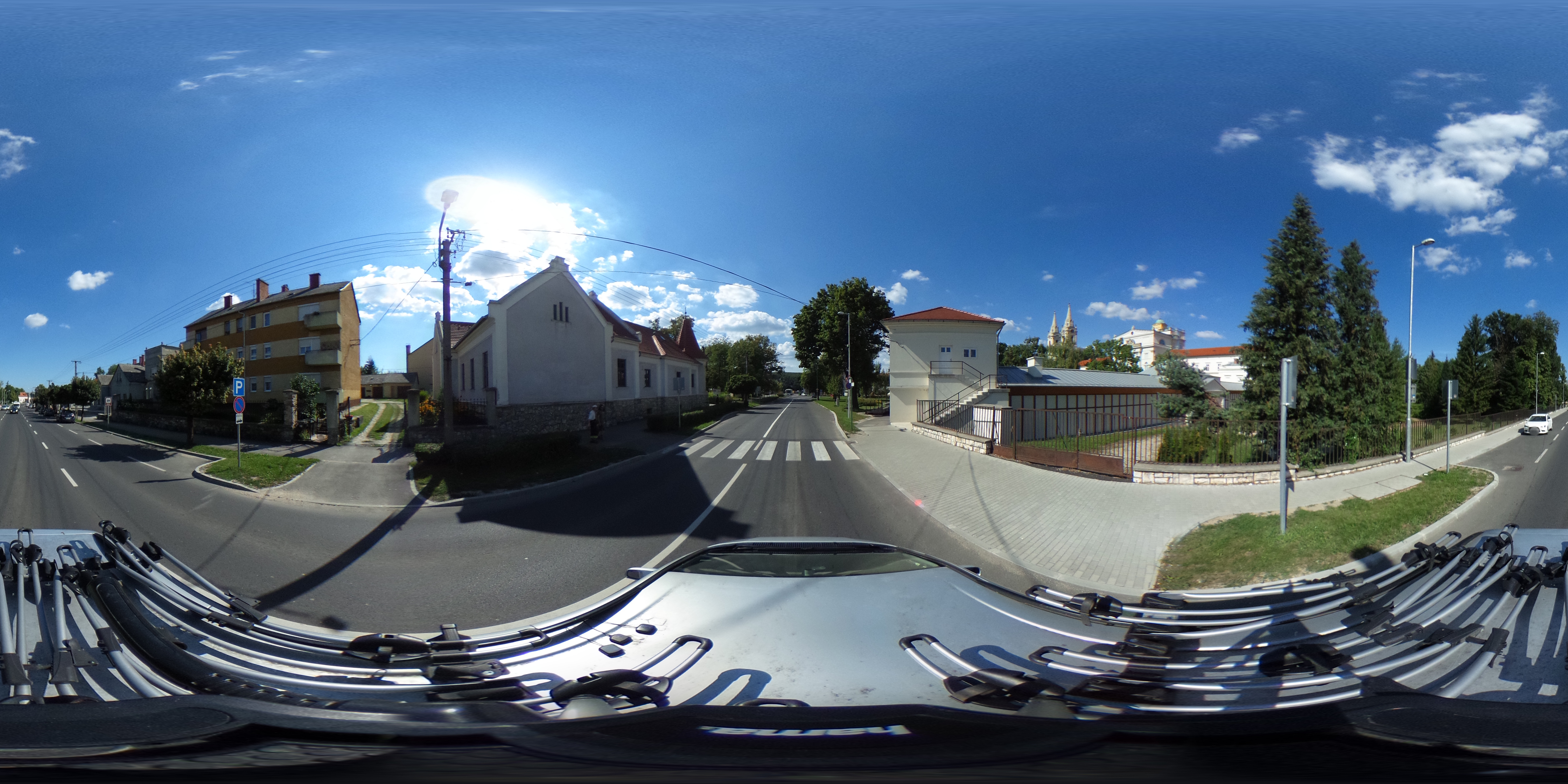 Street view of Zirc