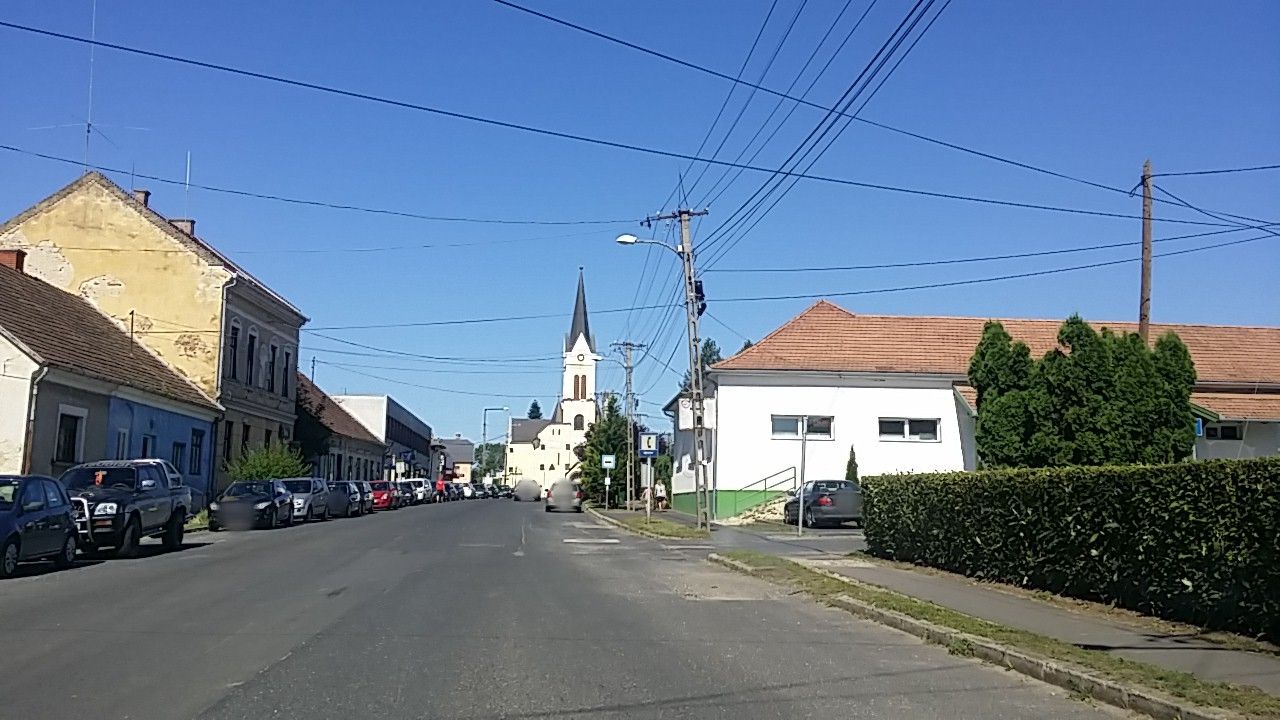 Street view of Zalalövő