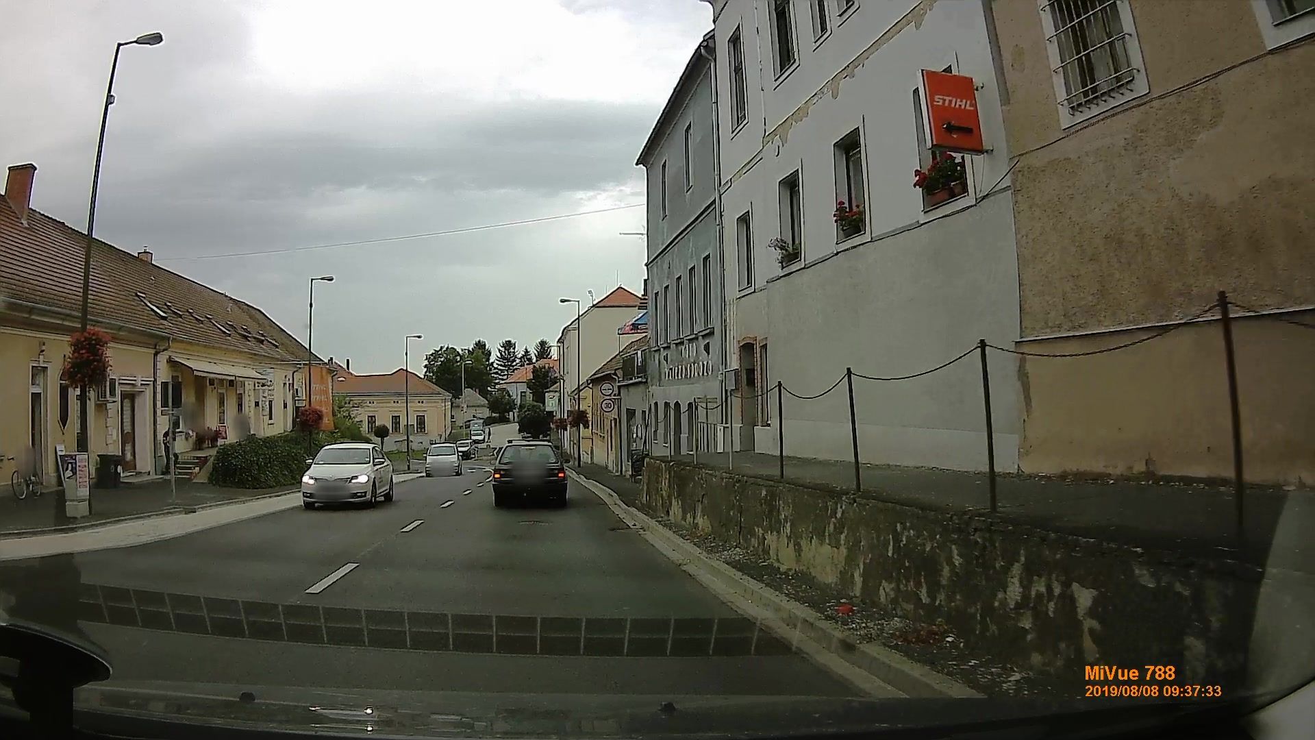 Street view of Vasvár