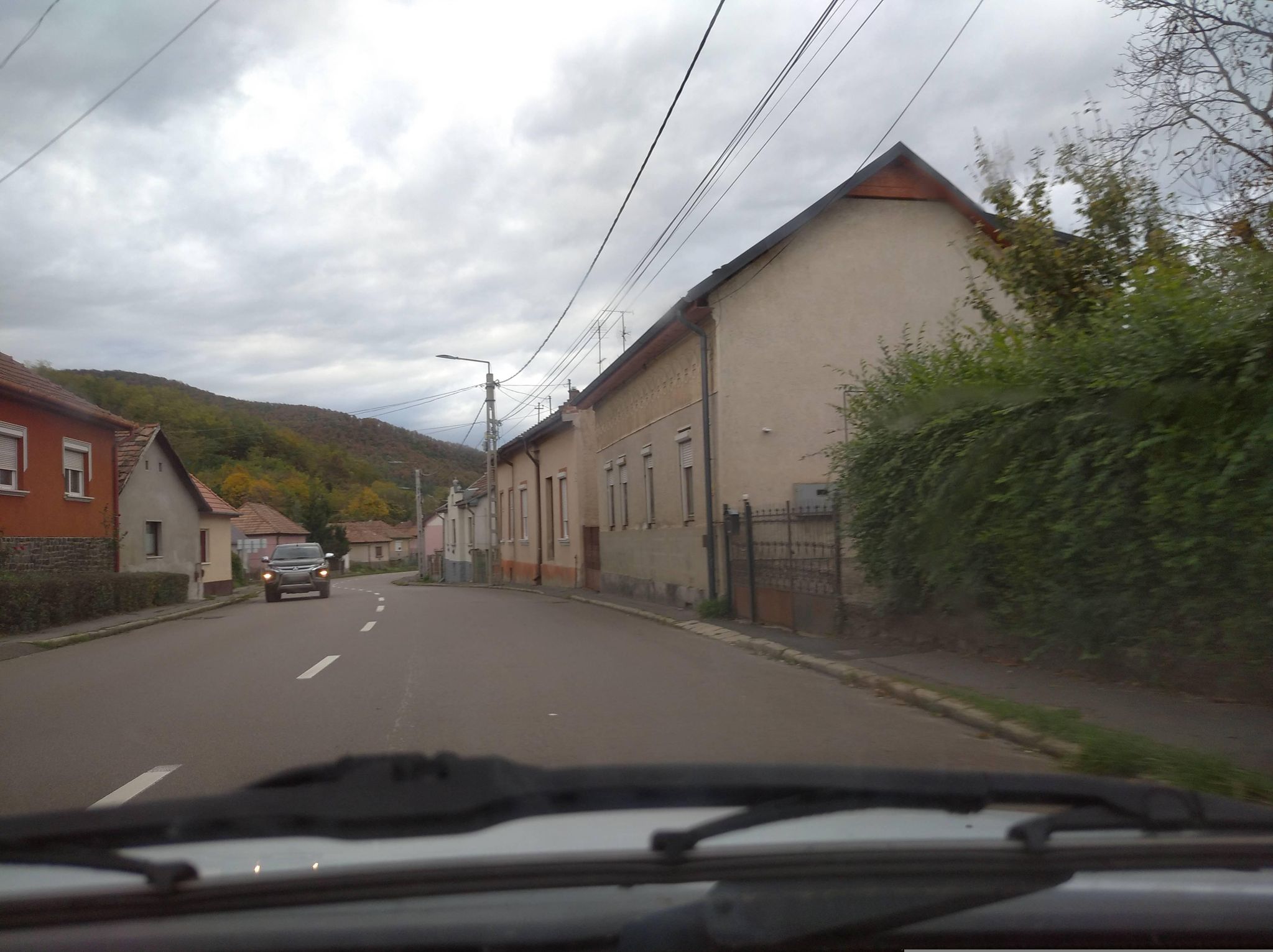 Street view of Somoskőújfalu