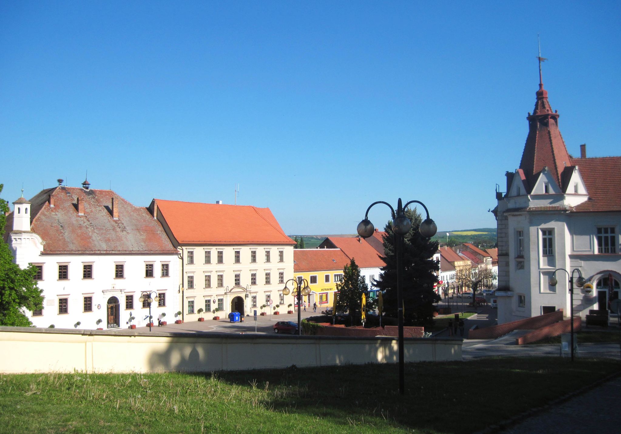 Street view of Slavkov u Brna