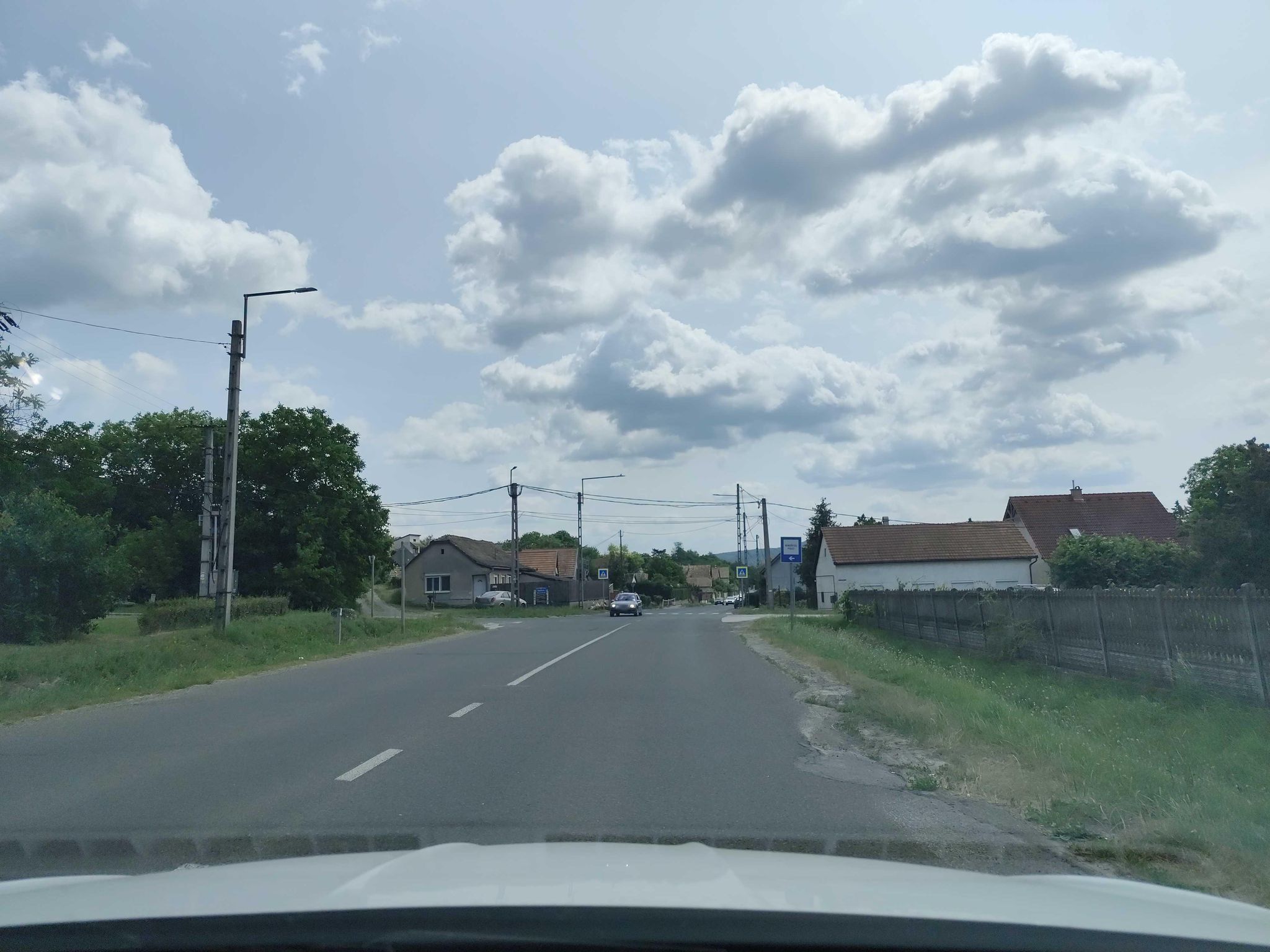 Street view of Szob