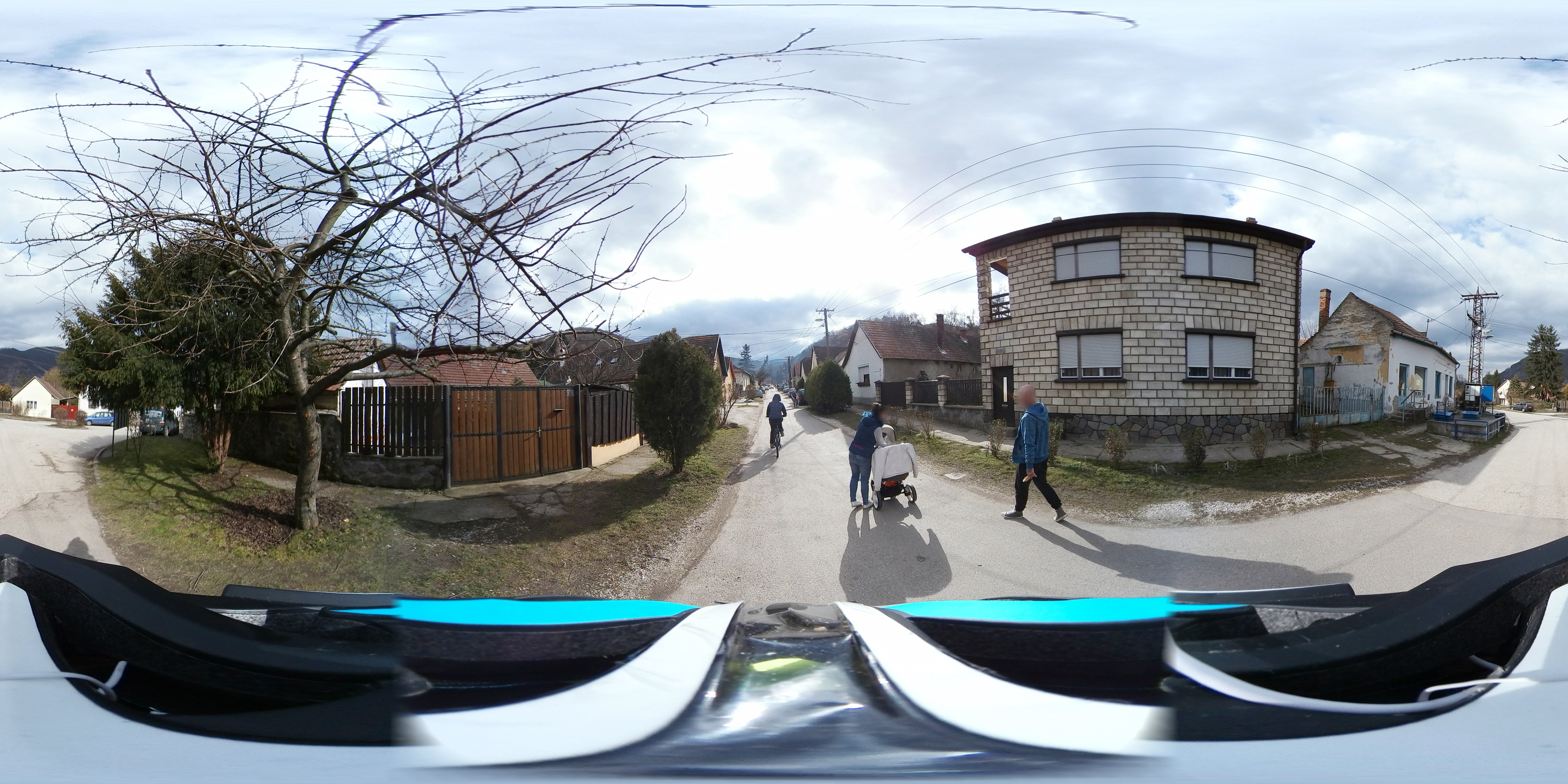 Street view of Dömös