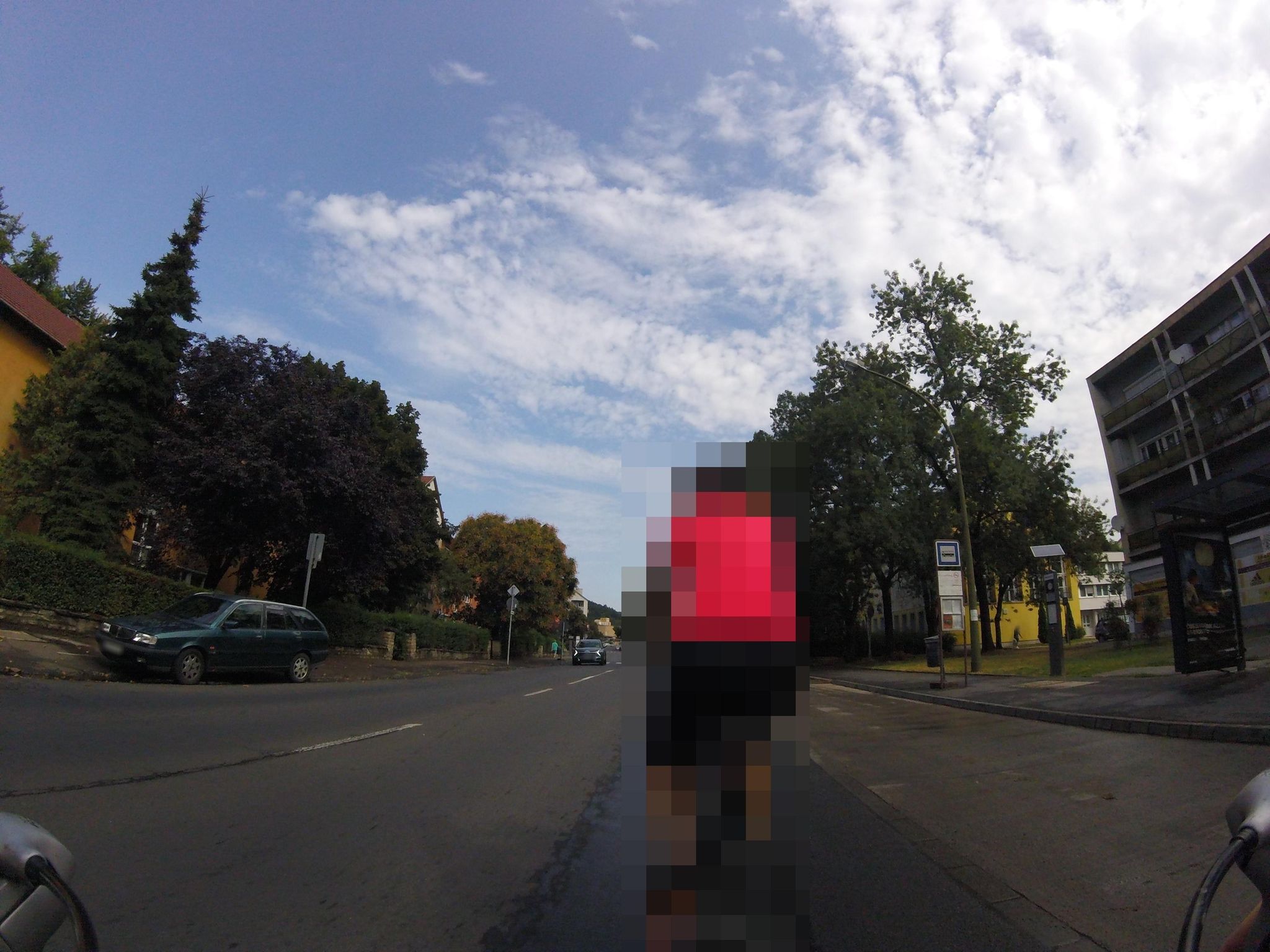 Street view of Salgótarján