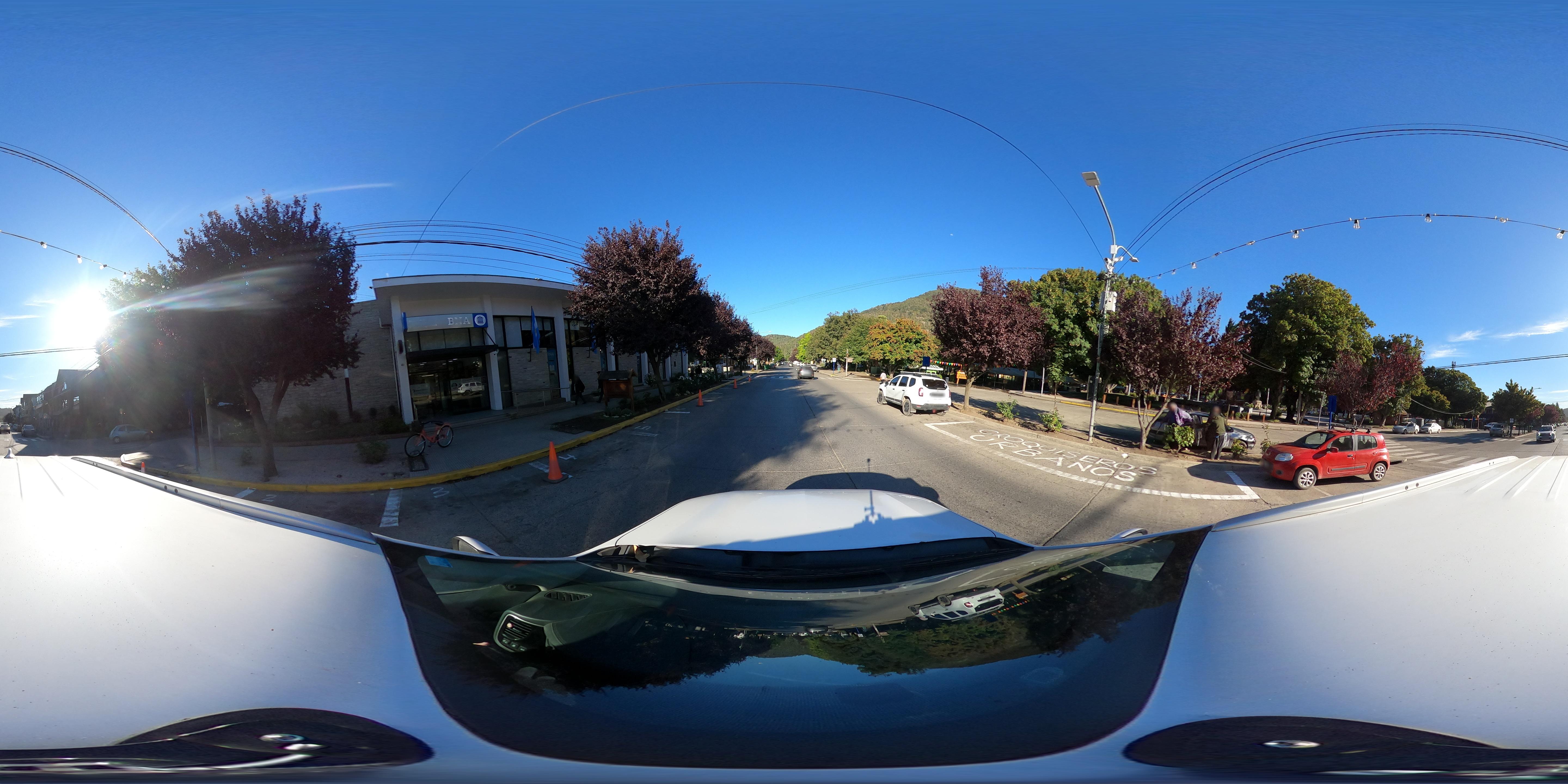 Street view of San Martín de los Andes