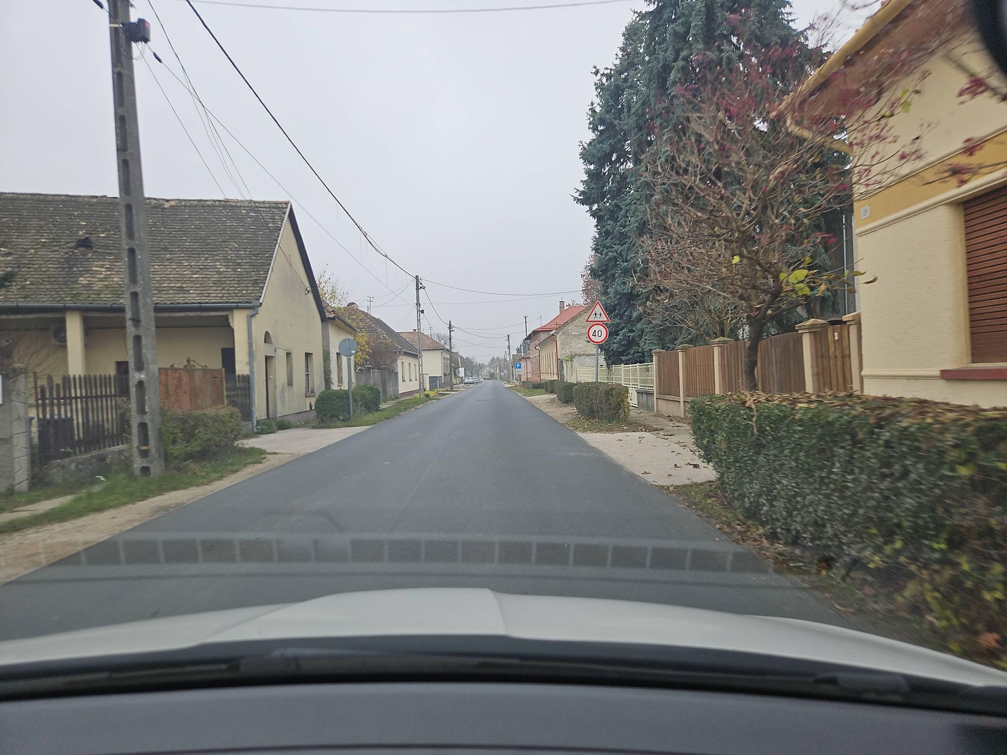 Street view of Szigetújfalu