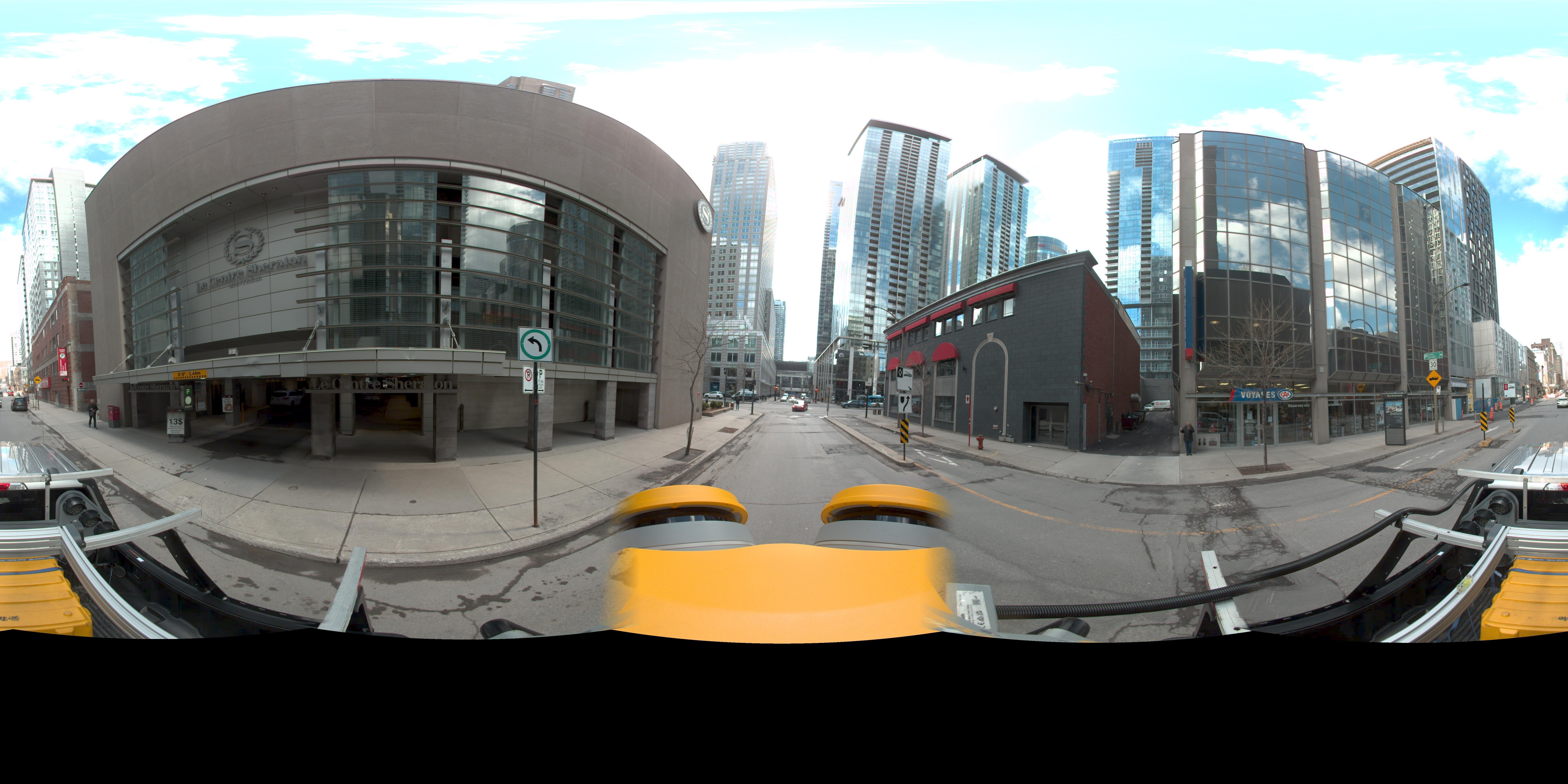 Street view of Ville-Marie