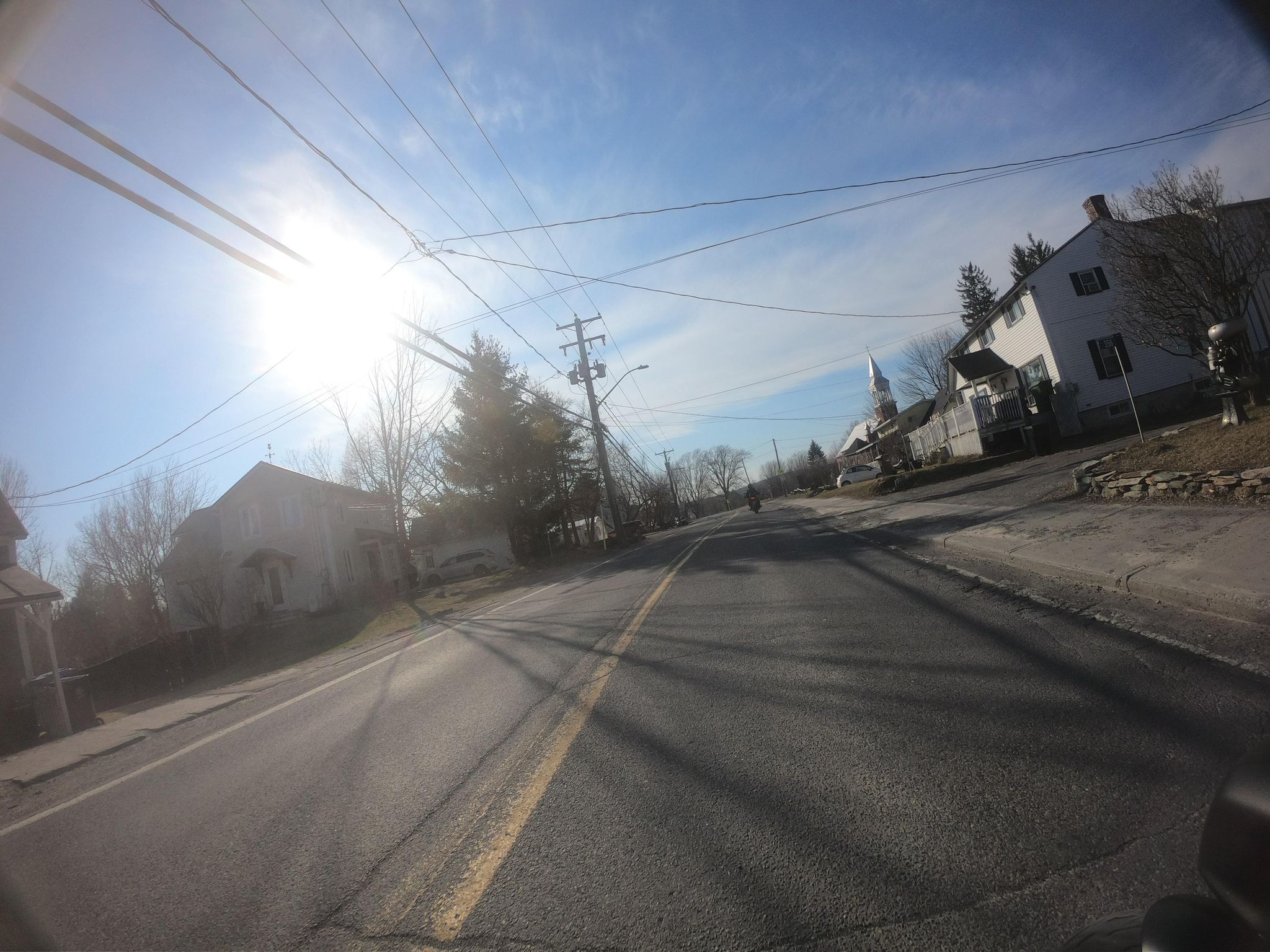 Street view of Lac-Brome