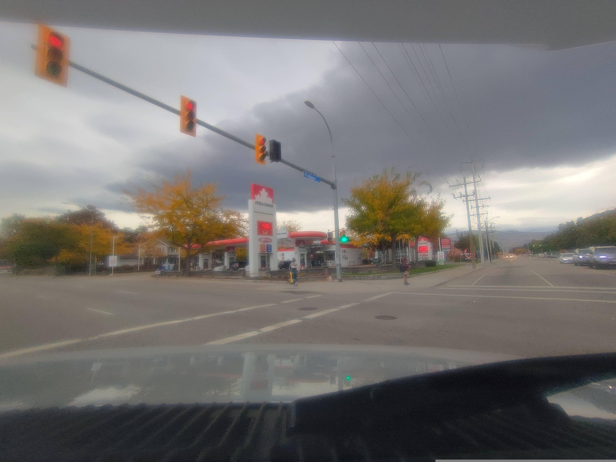 Street view of Kelowna