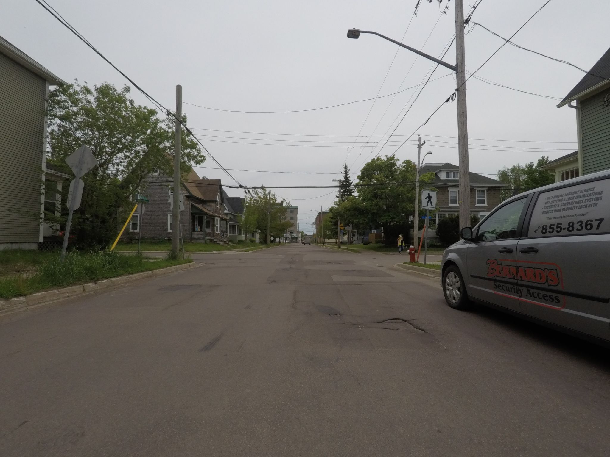 Street view of Downtown Moncton