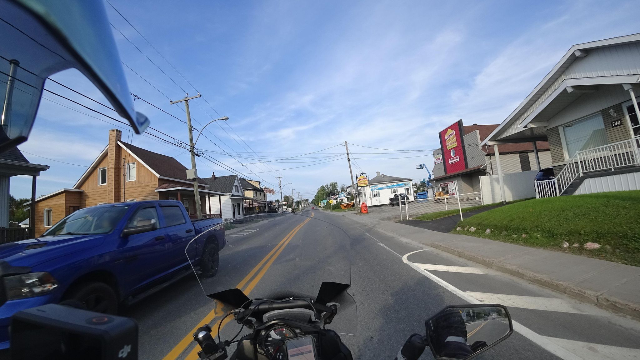 Street view of Saint-Tite