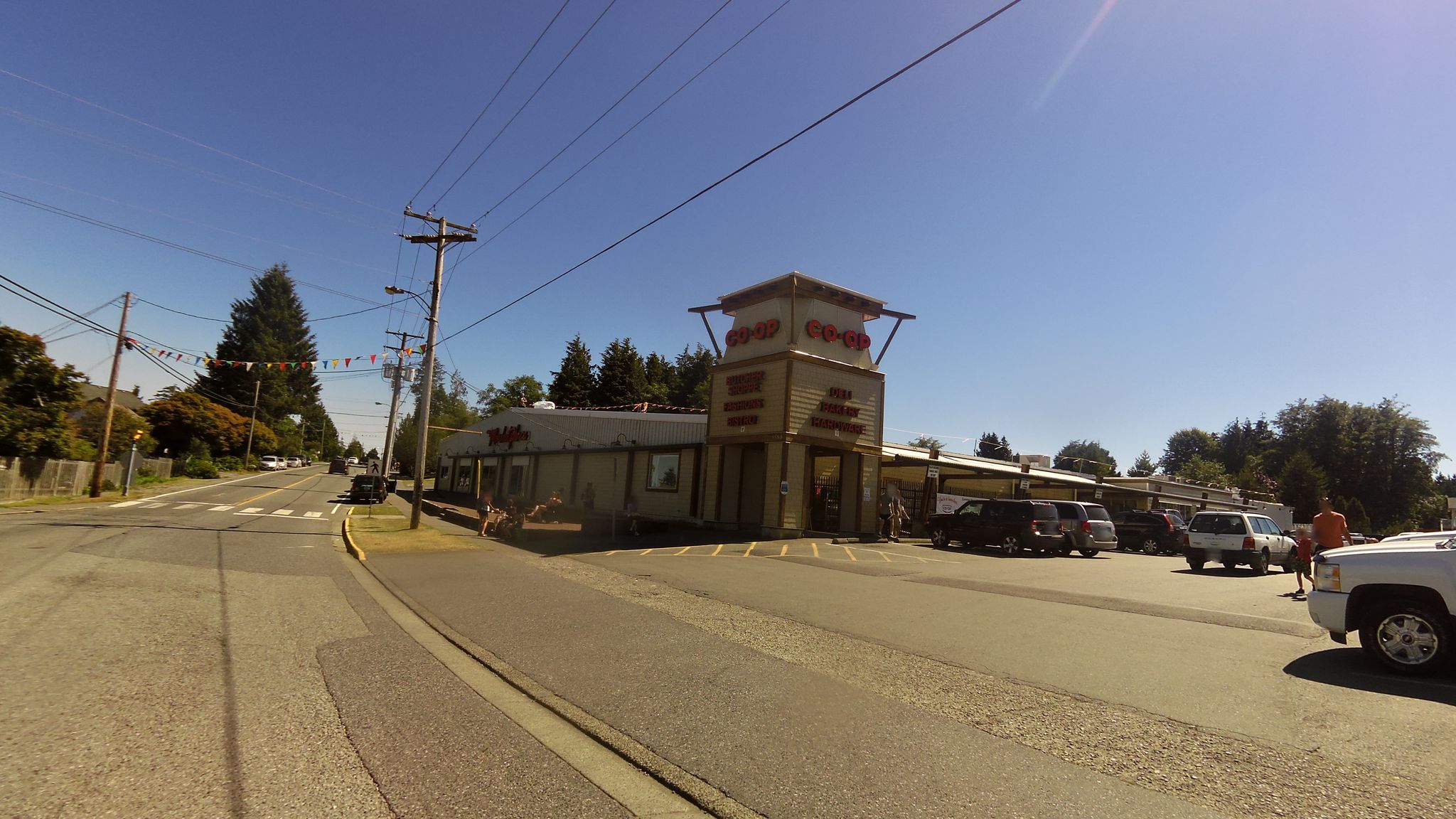 Street view of Ucluelet