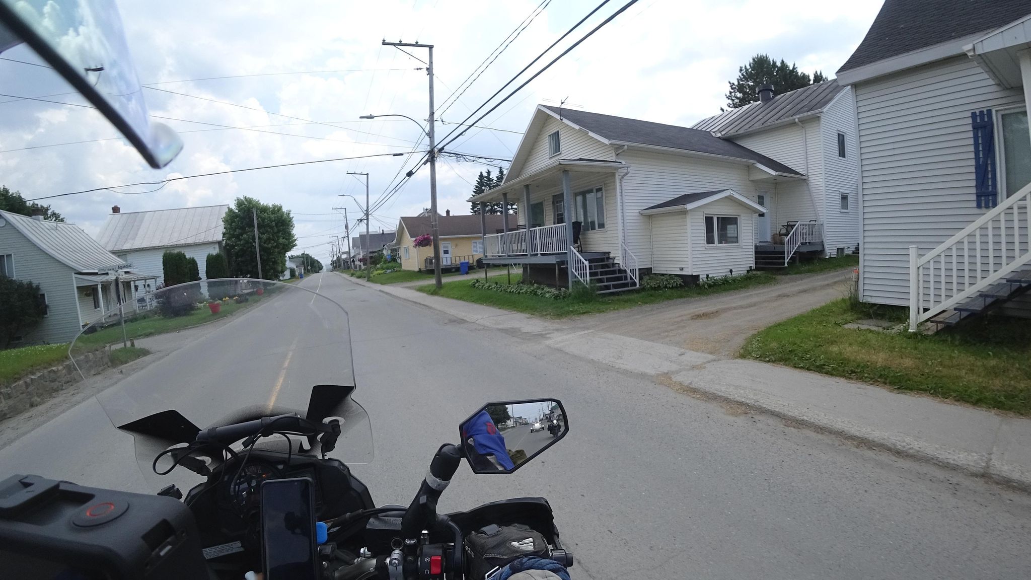 Street view of Saint-Pamphile