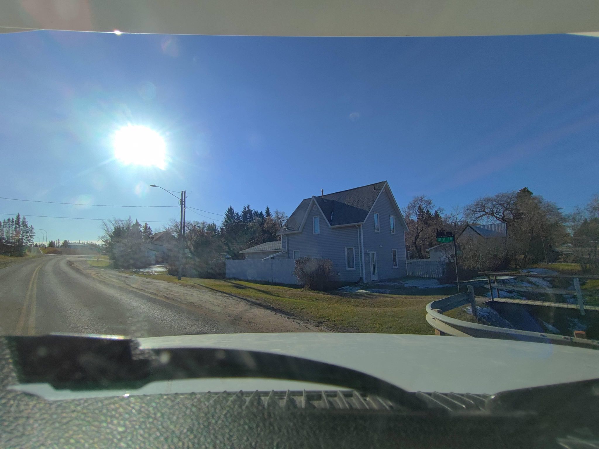 Street view of Minnedosa