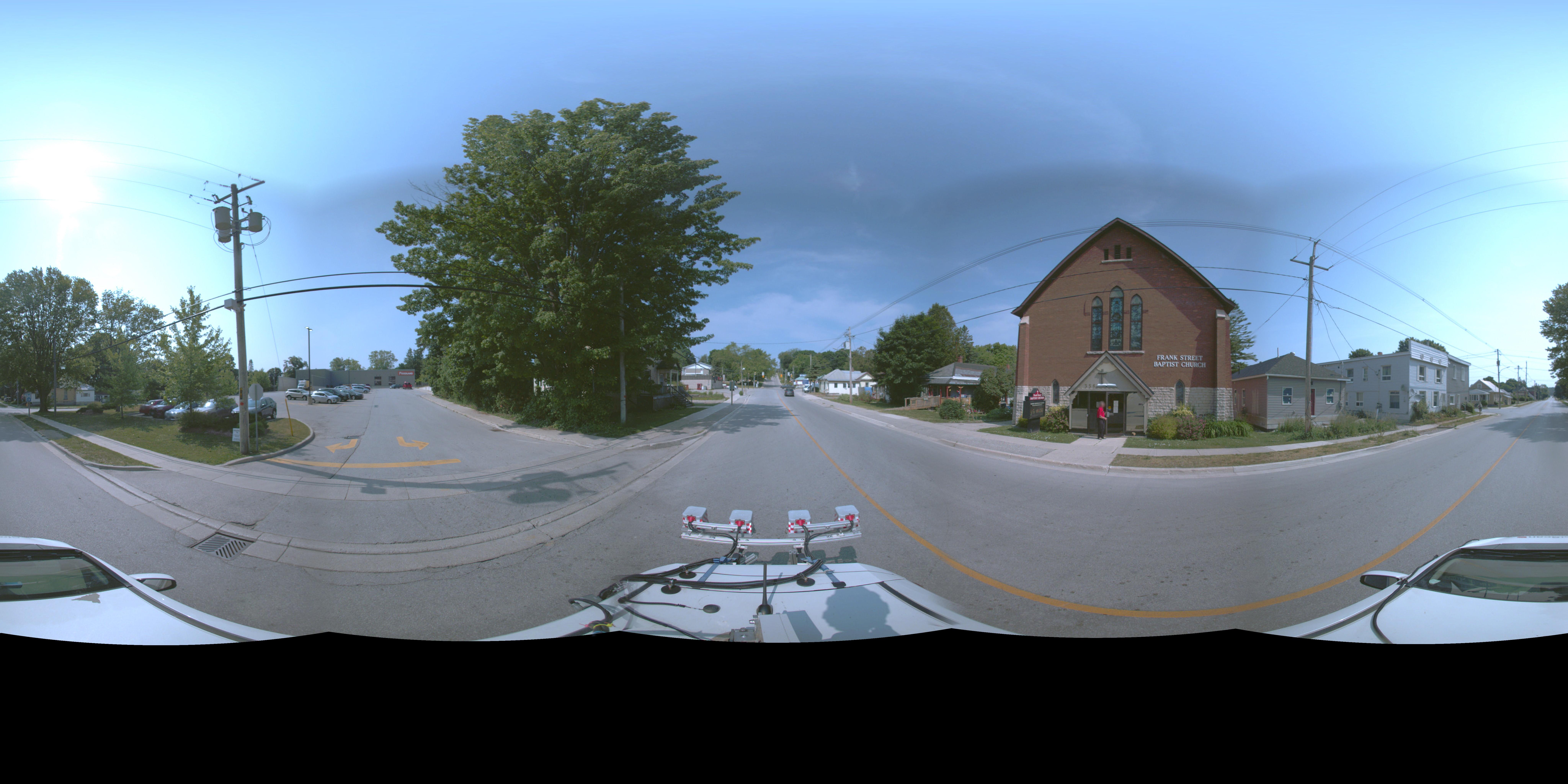 Street view of Wiarton