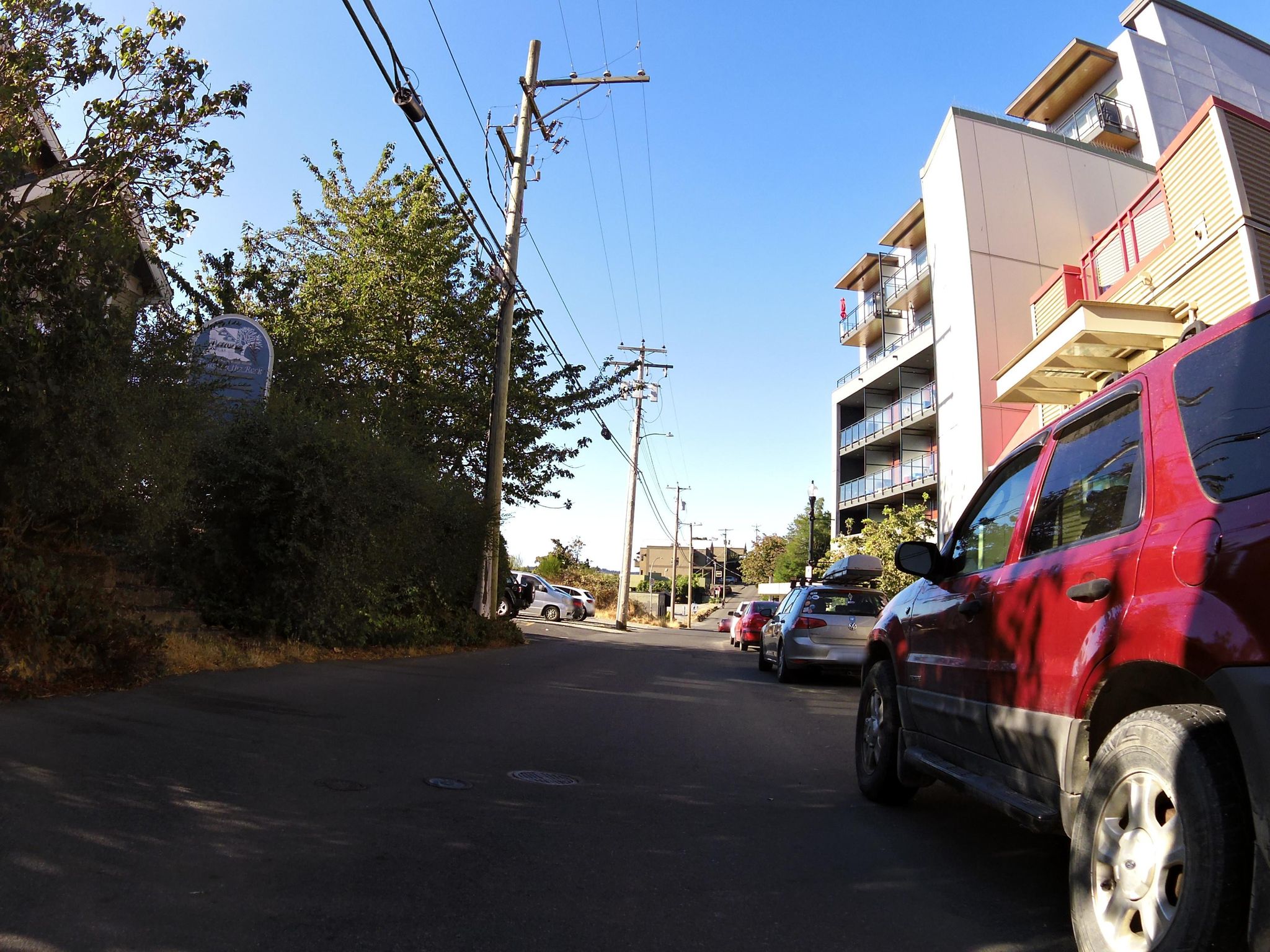 Street view of Nanaimo
