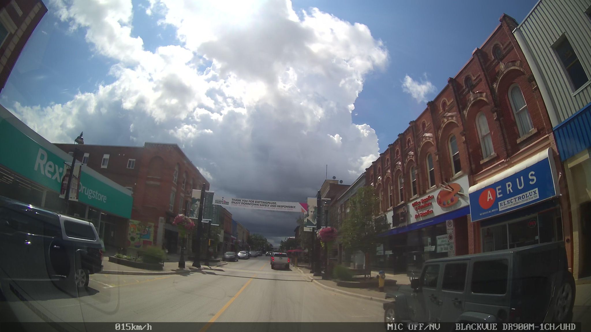Street view of Owen Sound